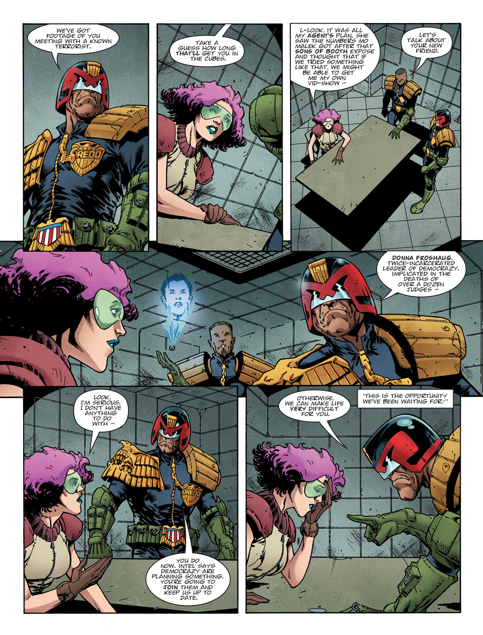 Read online Judge Dredd Megazine (Vol. 5) comic -  Issue #414 - 10