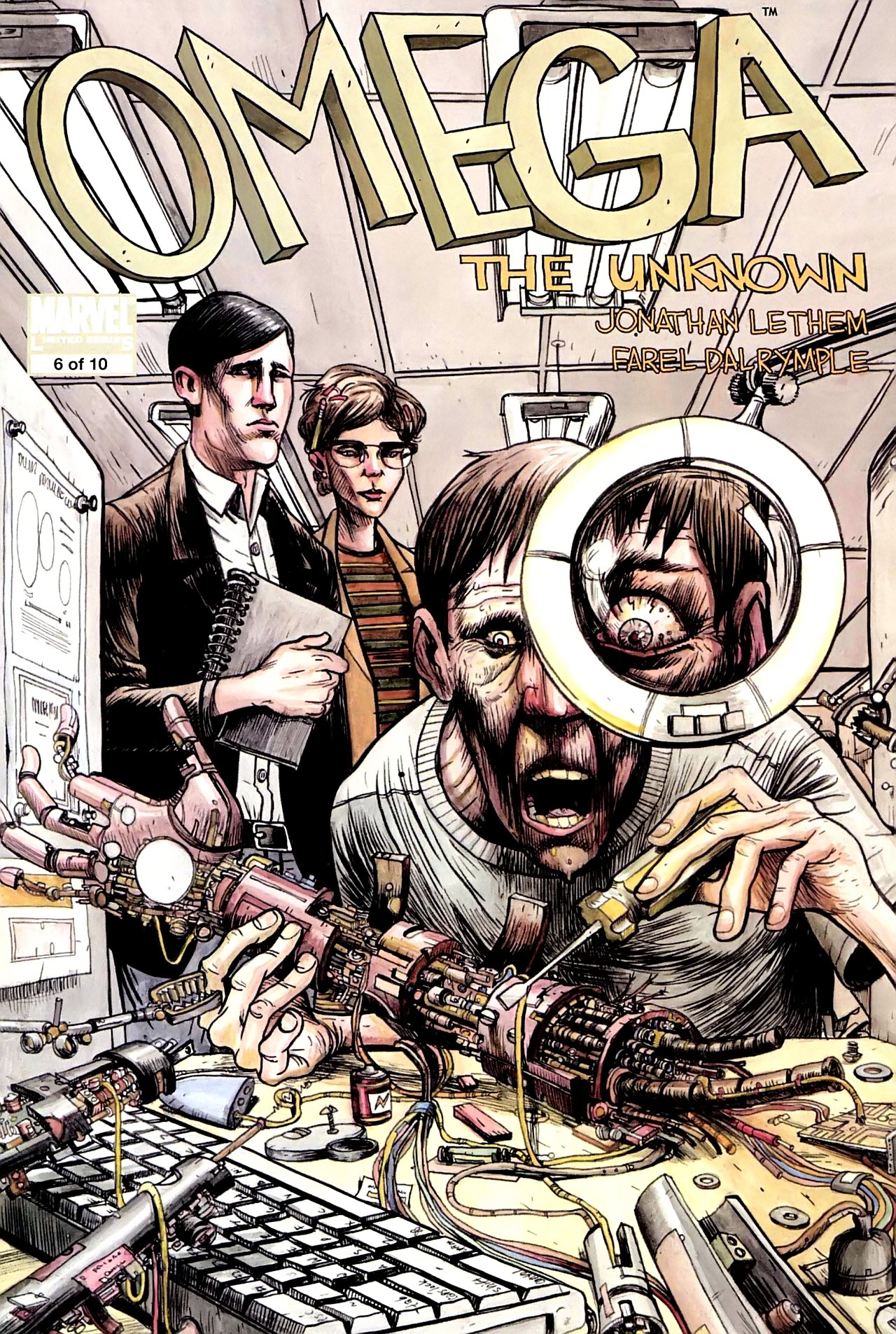 Read online Omega: The Unknown (2007) comic -  Issue #6 - 1