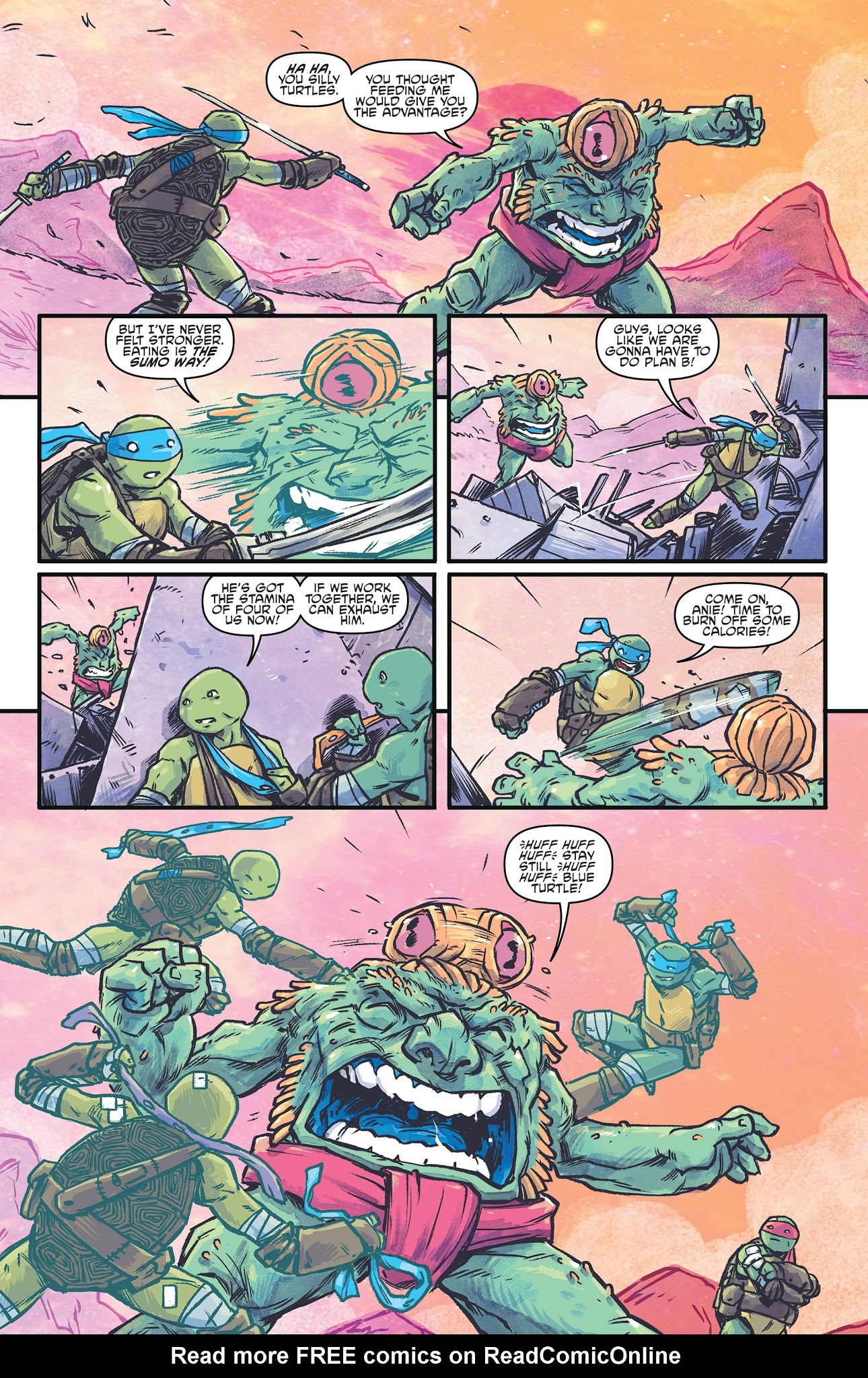 Read online Teenage Mutant Ninja Turtles: Dimension X comic -  Issue #2 - 15