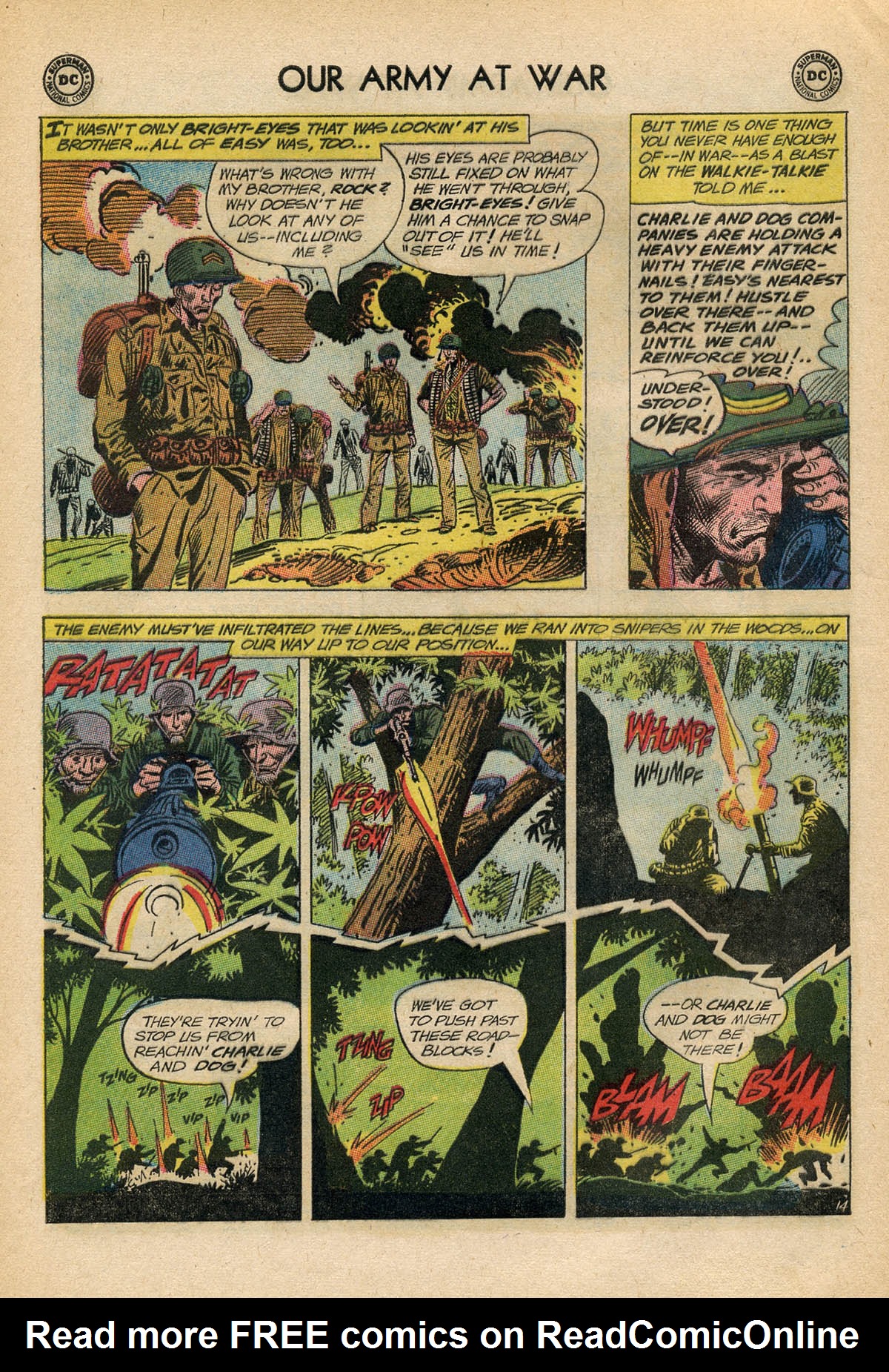 Read online Our Army at War (1952) comic -  Issue #133 - 20