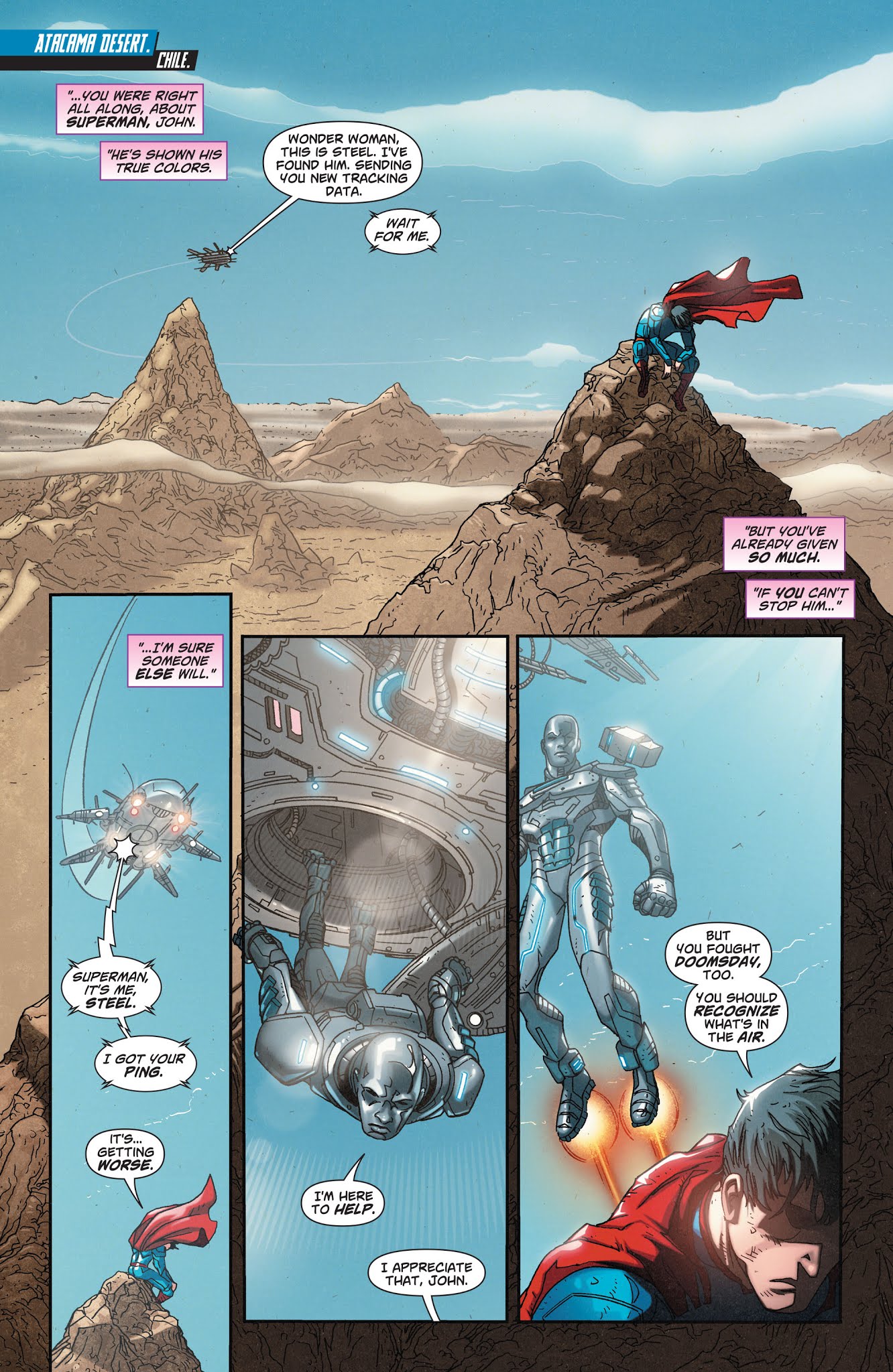 Read online Superman Doomed (2015) comic -  Issue # TPB (Part 2) - 69