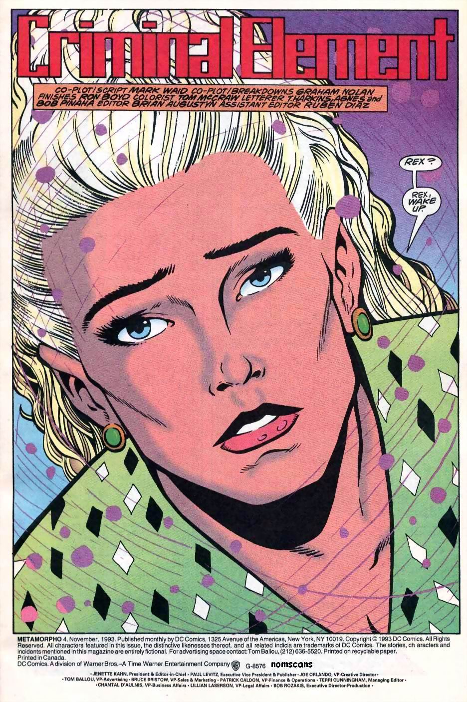 Read online Metamorpho (1993) comic -  Issue #4 - 2