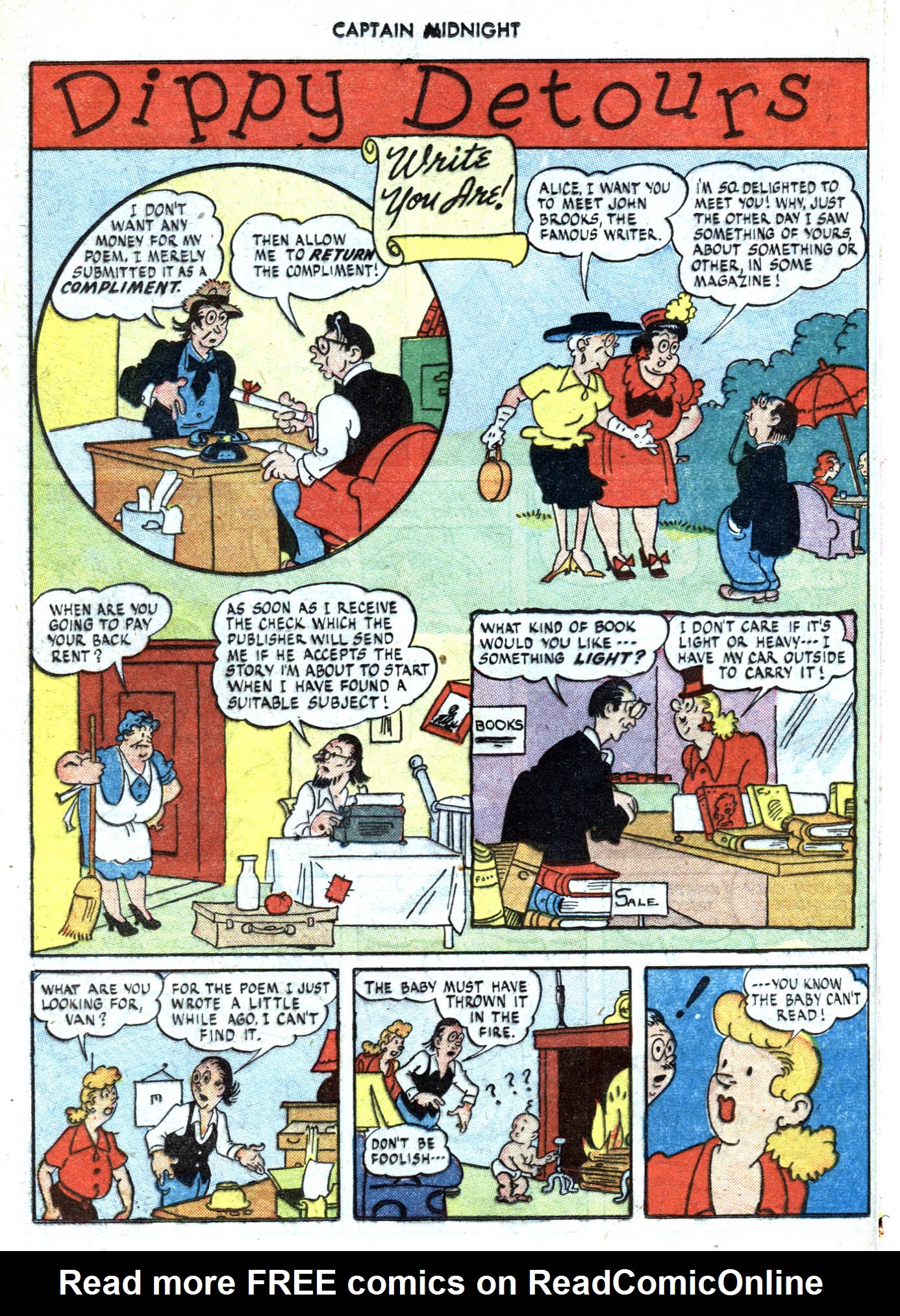Read online Captain Midnight (1942) comic -  Issue #54 - 30
