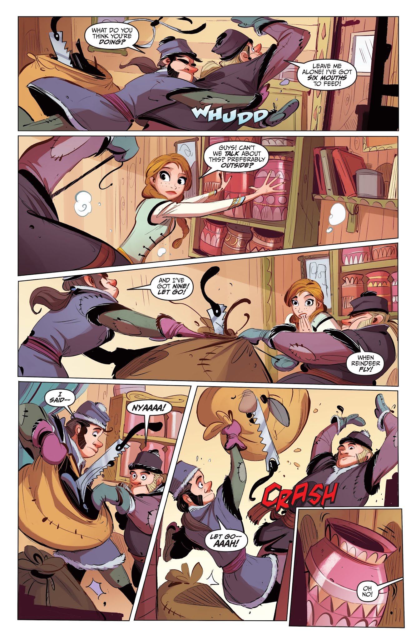Read online Disney Frozen: Breaking Boundaries comic -  Issue #2 - 17