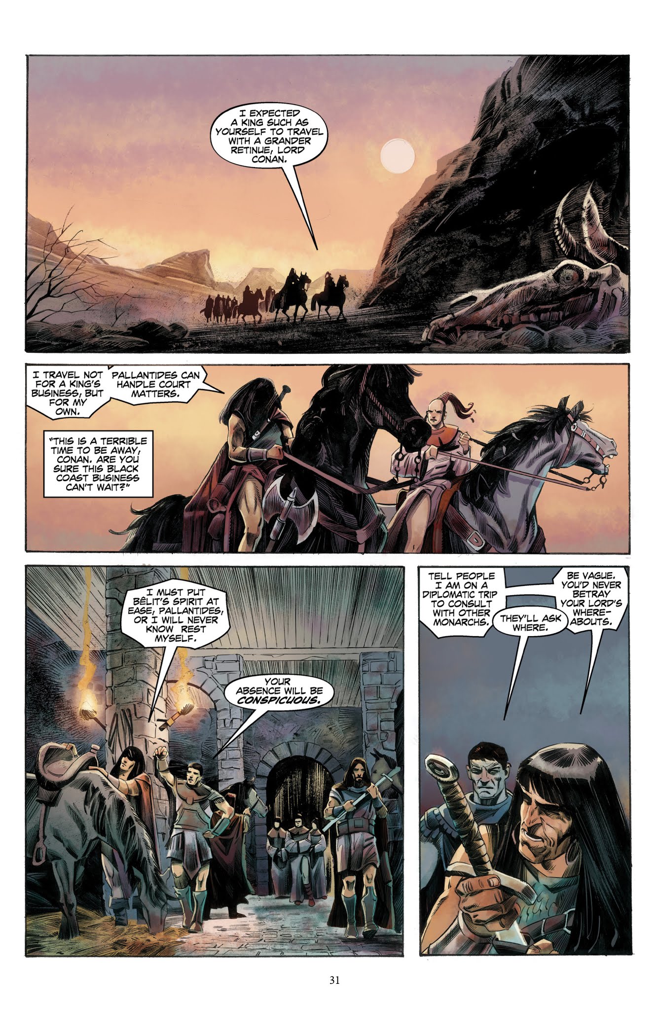 Read online Conan: The Phantoms of the Black Coast comic -  Issue # TPB - 32