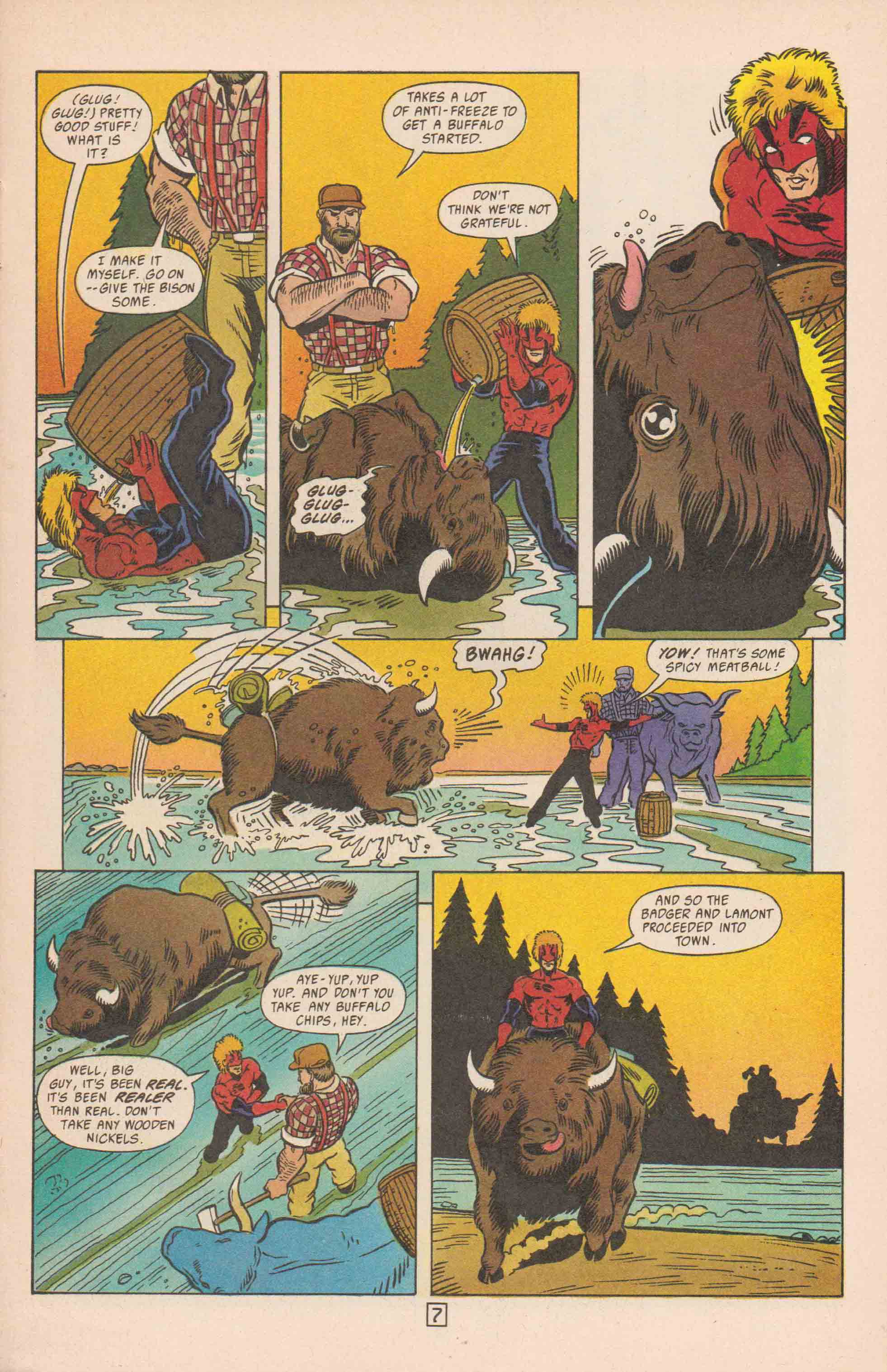 Read online The Badger comic -  Issue #42 - 9