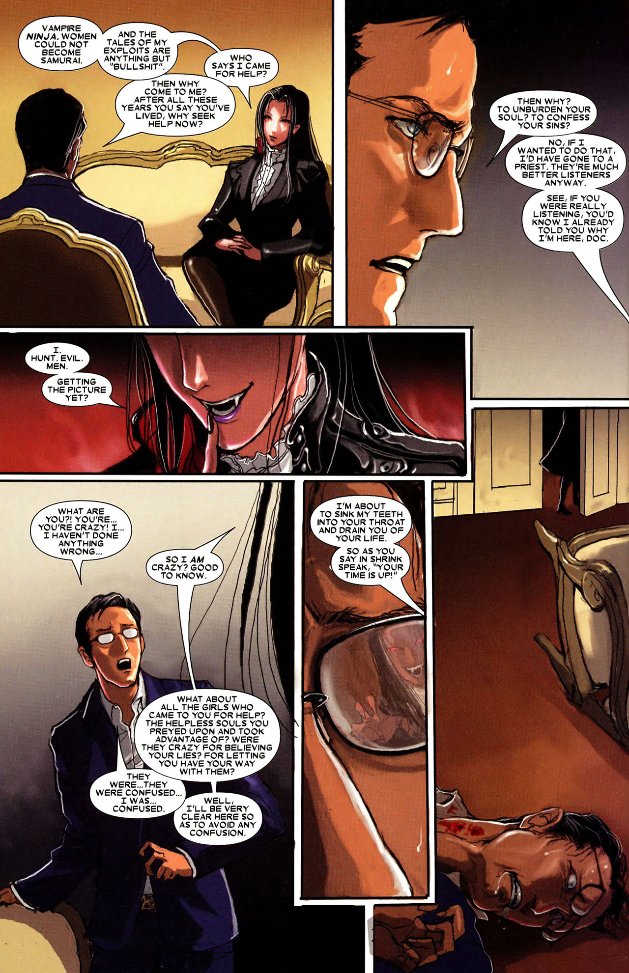 Read online Drain comic -  Issue #1 - 9