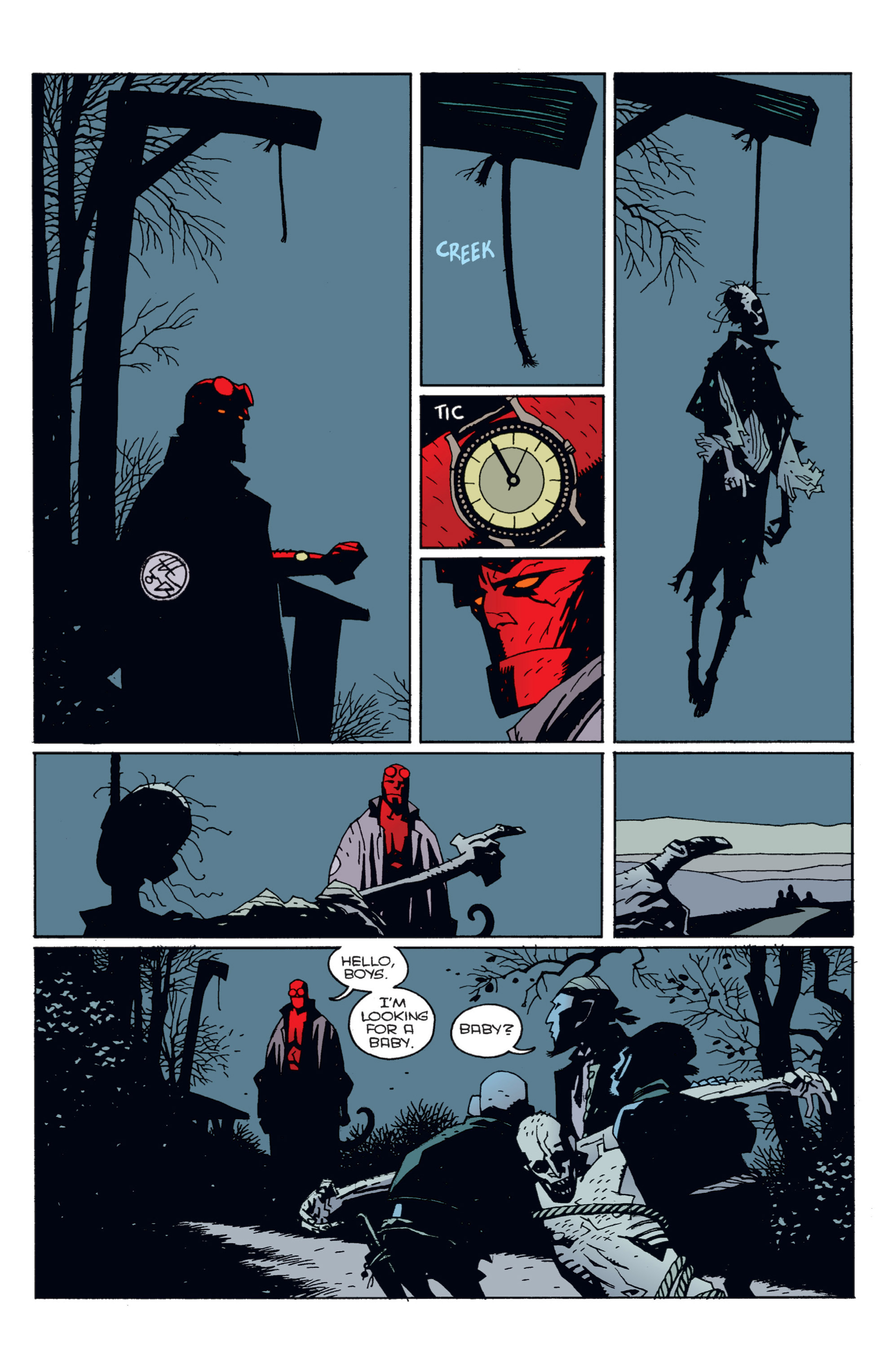 Read online Hellboy comic -  Issue #3 - 14