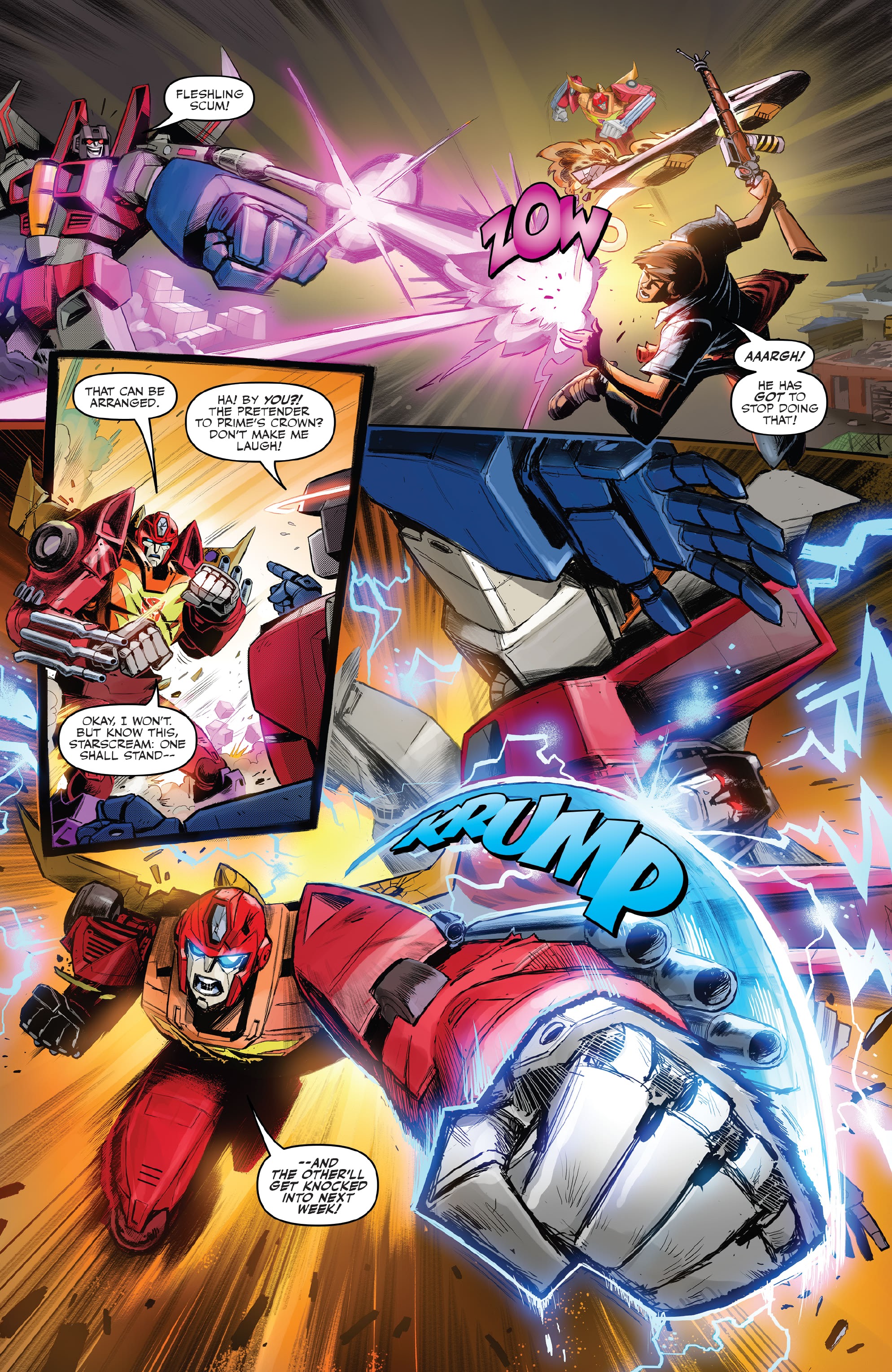 Read online Transformers: Back to the Future comic -  Issue #3 - 22