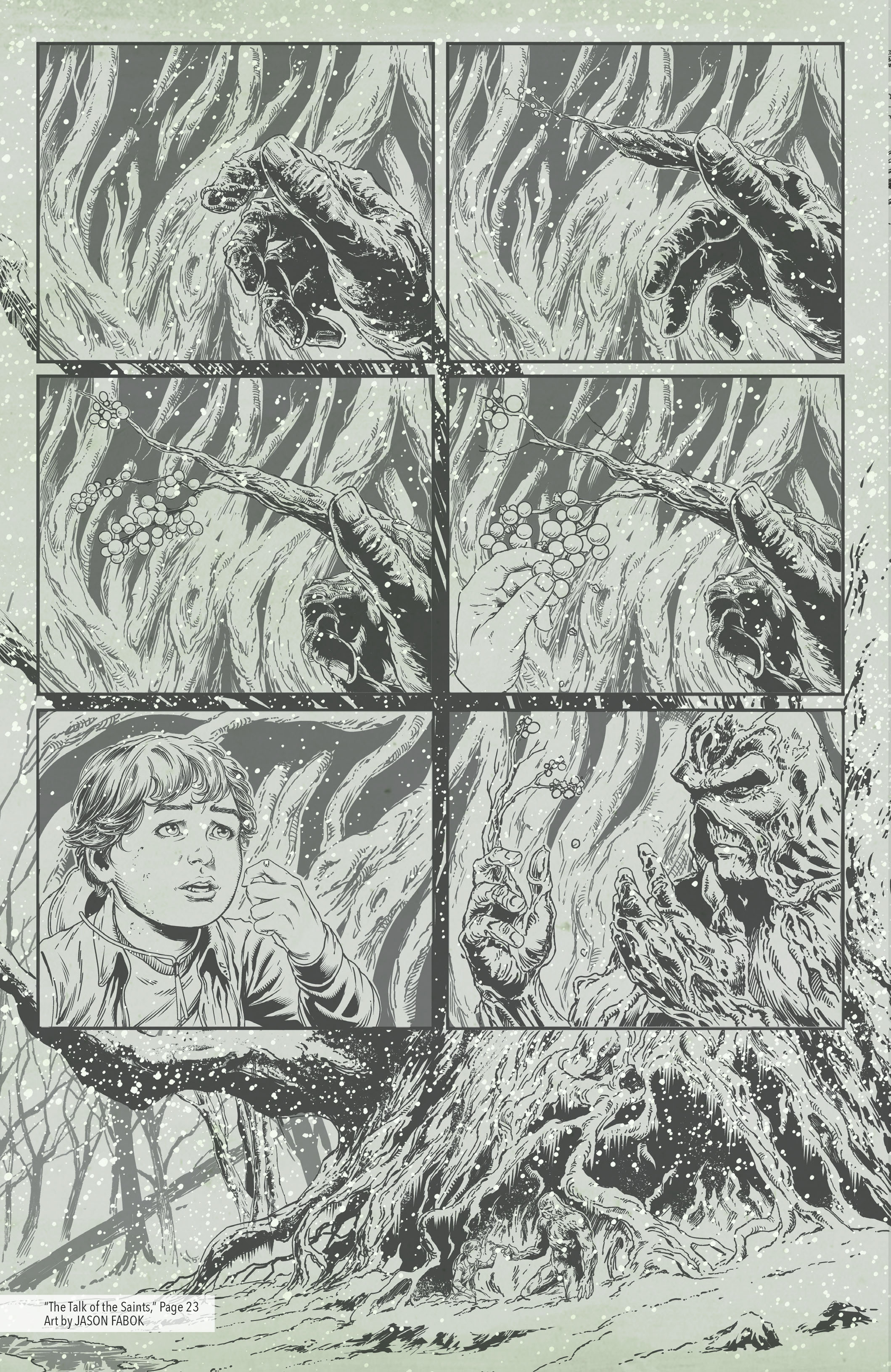 Read online Swamp Thing: Roots of Terror The Deluxe Edition comic -  Issue # TPB (Part 2) - 28