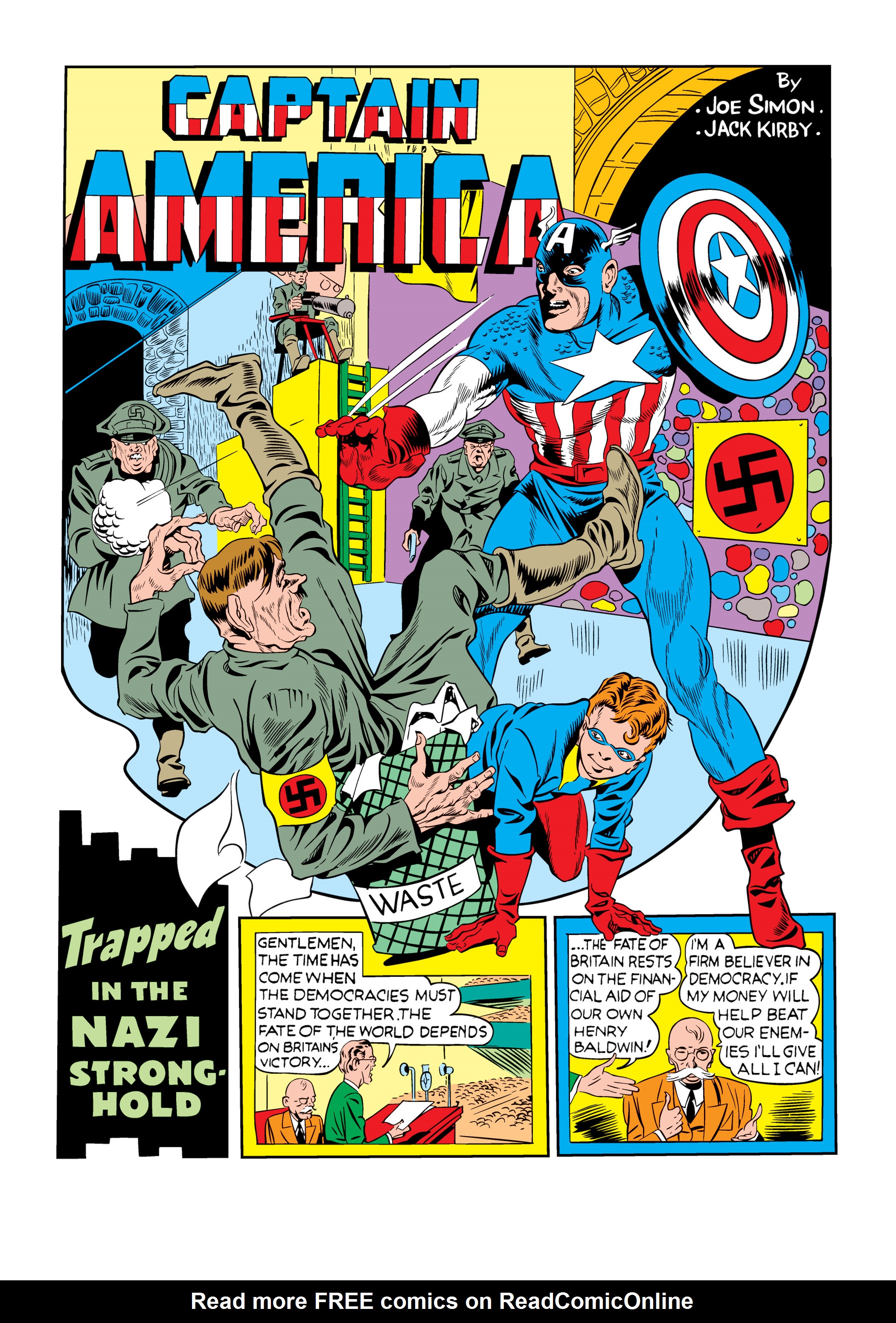 Read online Marvel Masterworks: Golden Age Captain America comic -  Issue # TPB 1 (Part 1) - 94