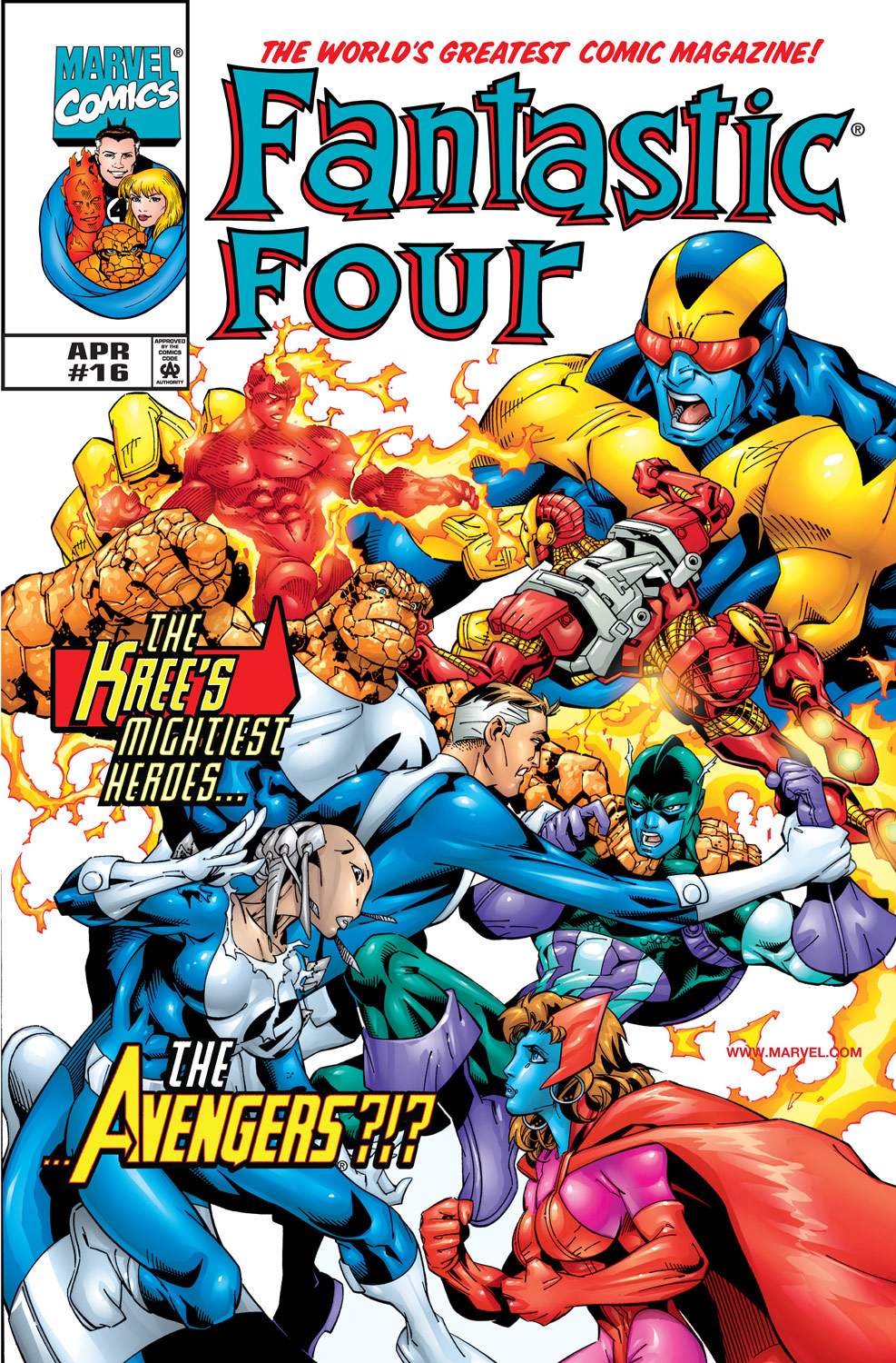 Read online Fantastic Four (1998) comic -  Issue #16 - 1