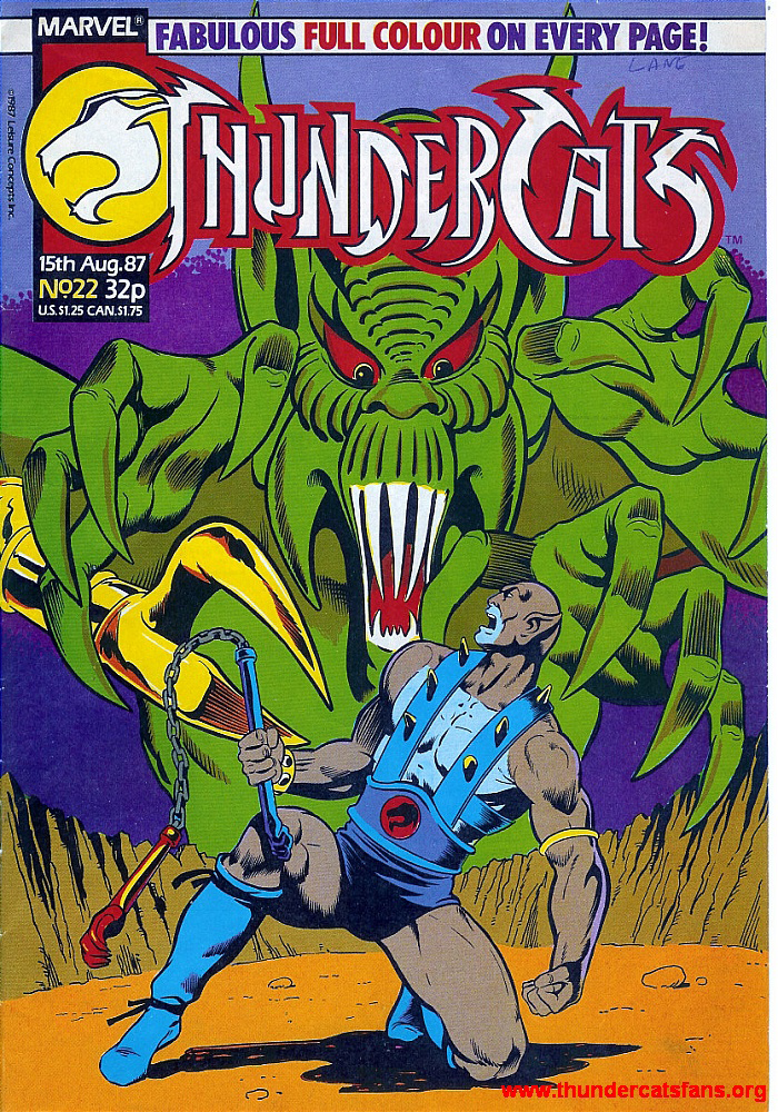Read online ThunderCats (1987) comic -  Issue #22 - 1