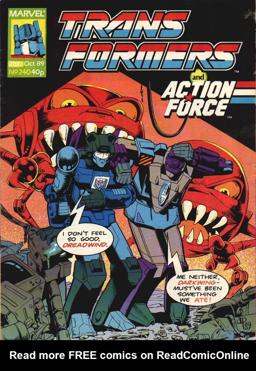 Read online The Transformers (UK) comic -  Issue #240 - 1
