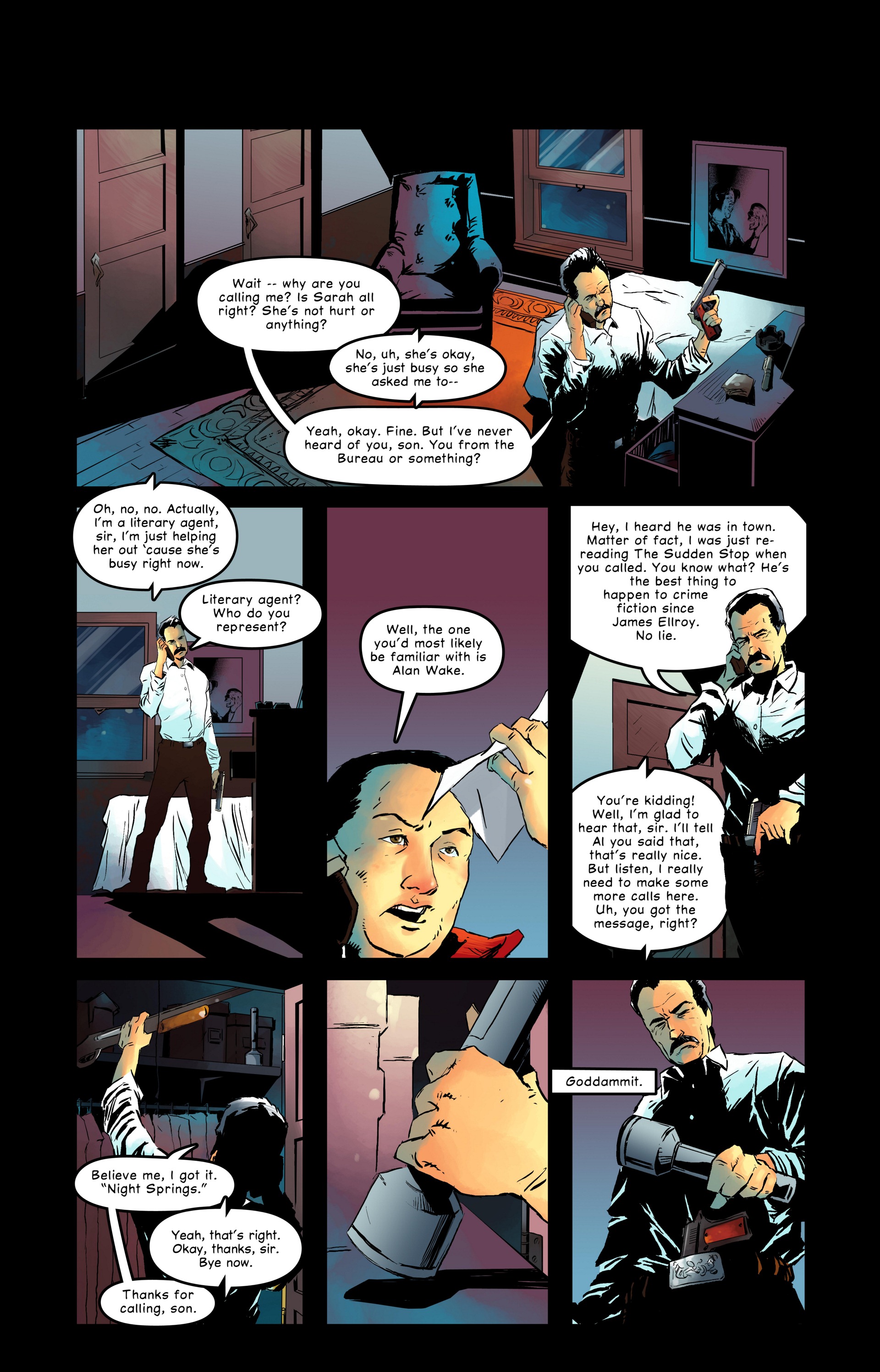 Read online Alan Wake comic -  Issue # Night Springs - 4