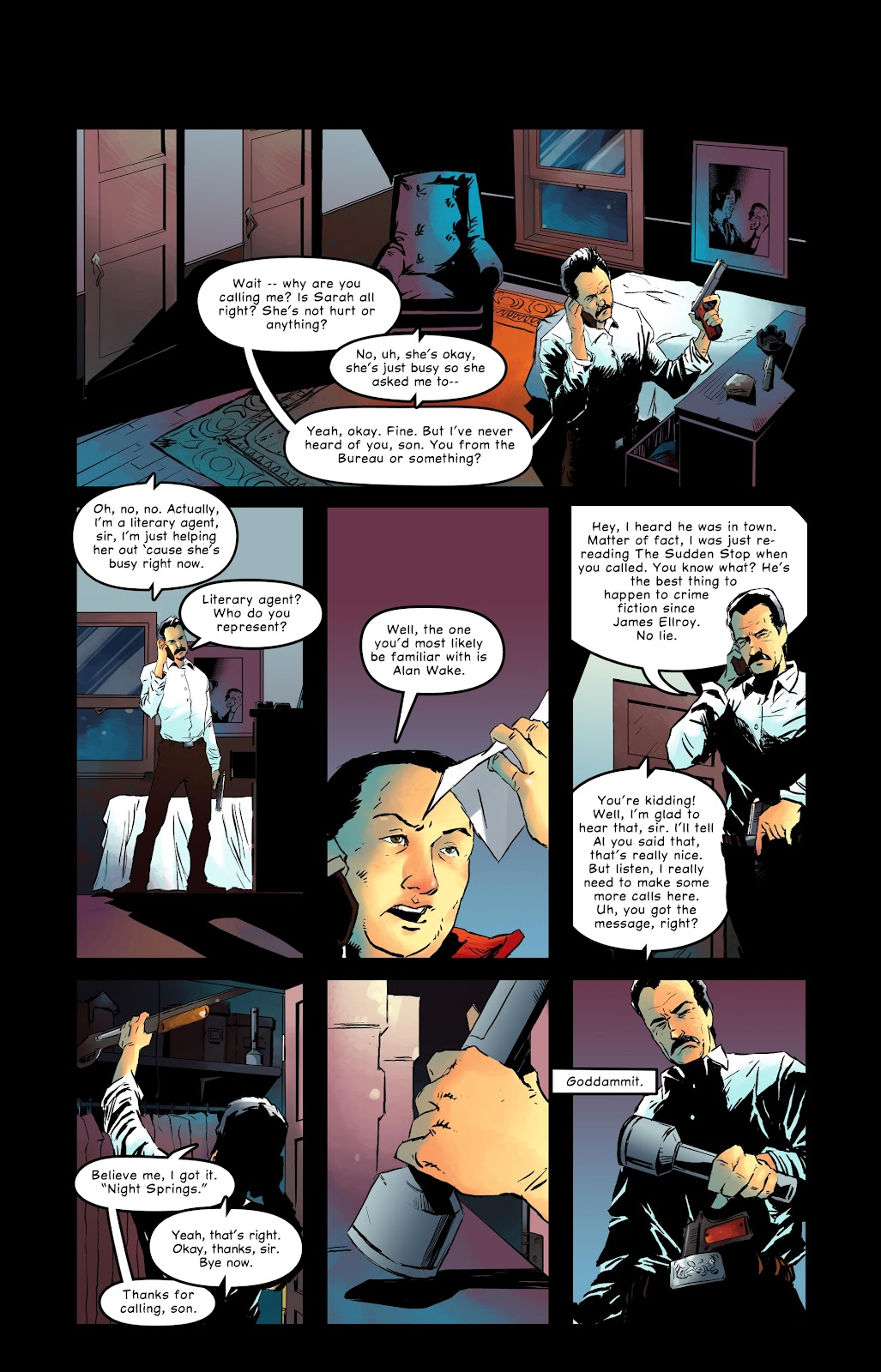 Alan Wake issue Night Springs - Page 4