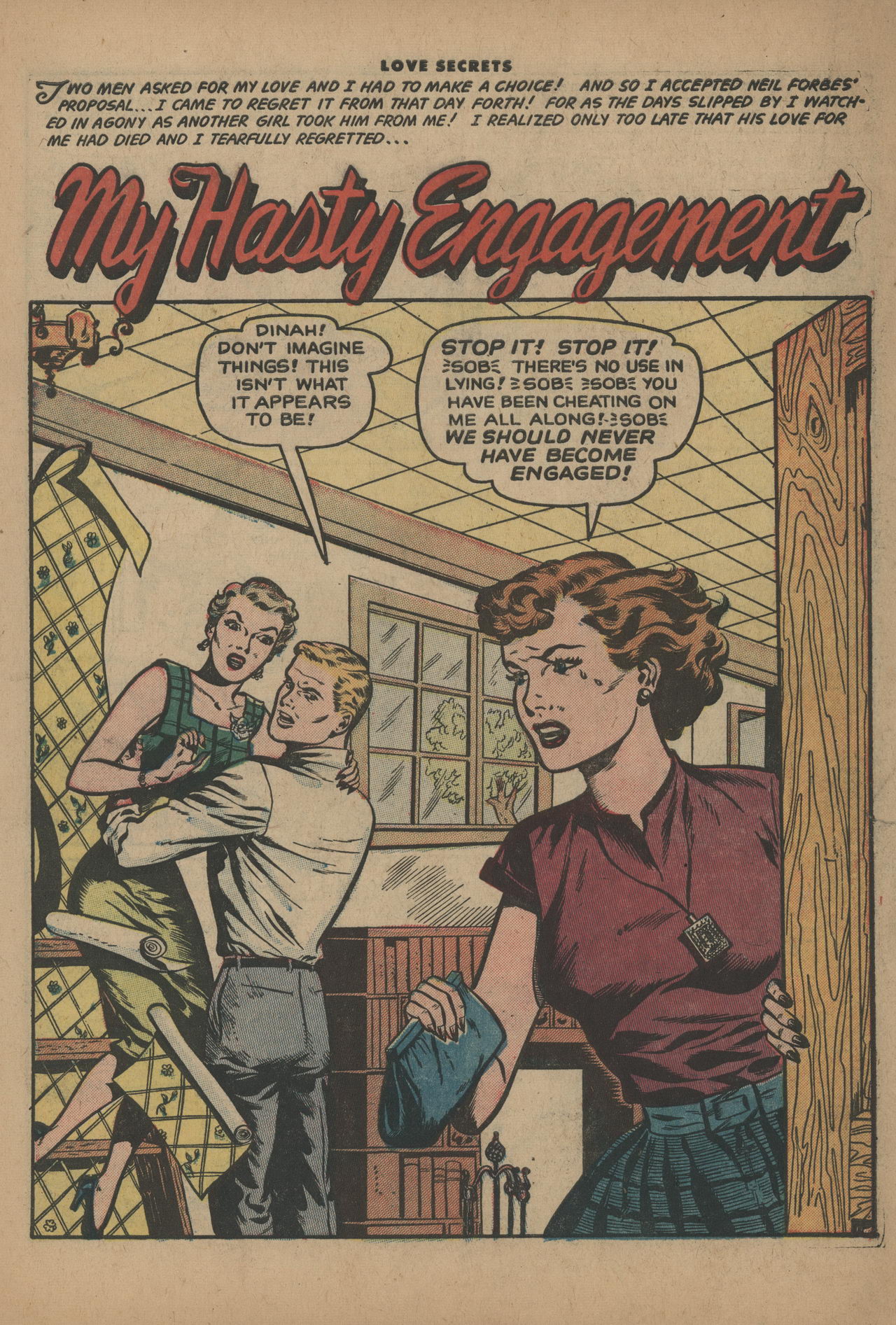 Read online Love Secrets (1953) comic -  Issue #40 - 3
