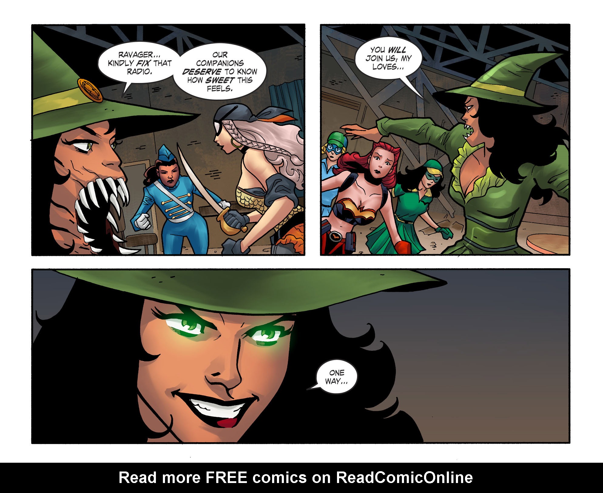Read online Bombshells: United comic -  Issue #28 - 6