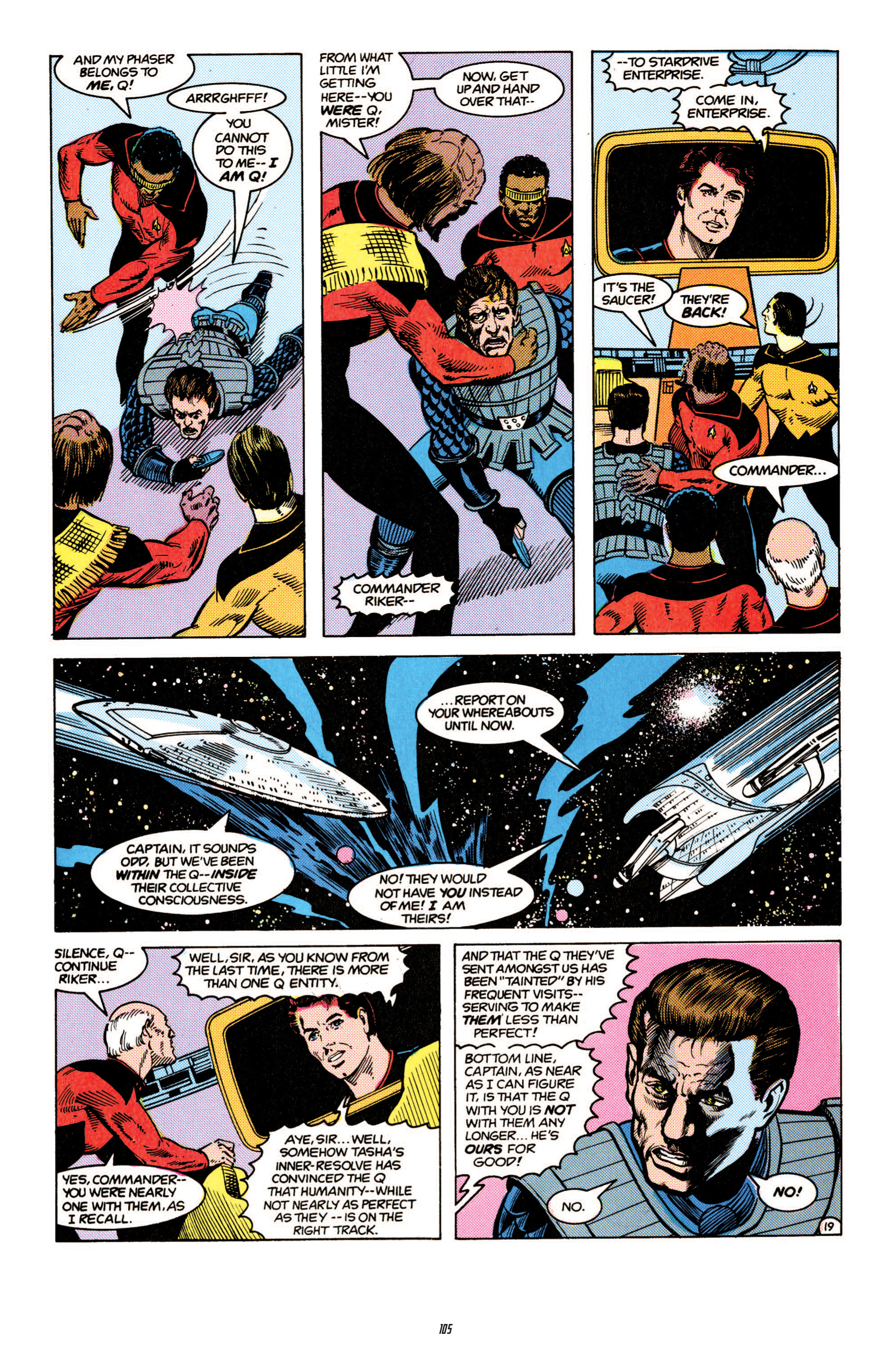 Read online Star Trek Classics comic -  Issue #4 - 104
