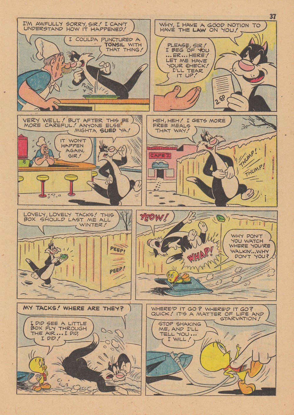 Read online Bugs Bunny's Christmas Funnies comic -  Issue # TPB 2 - 39