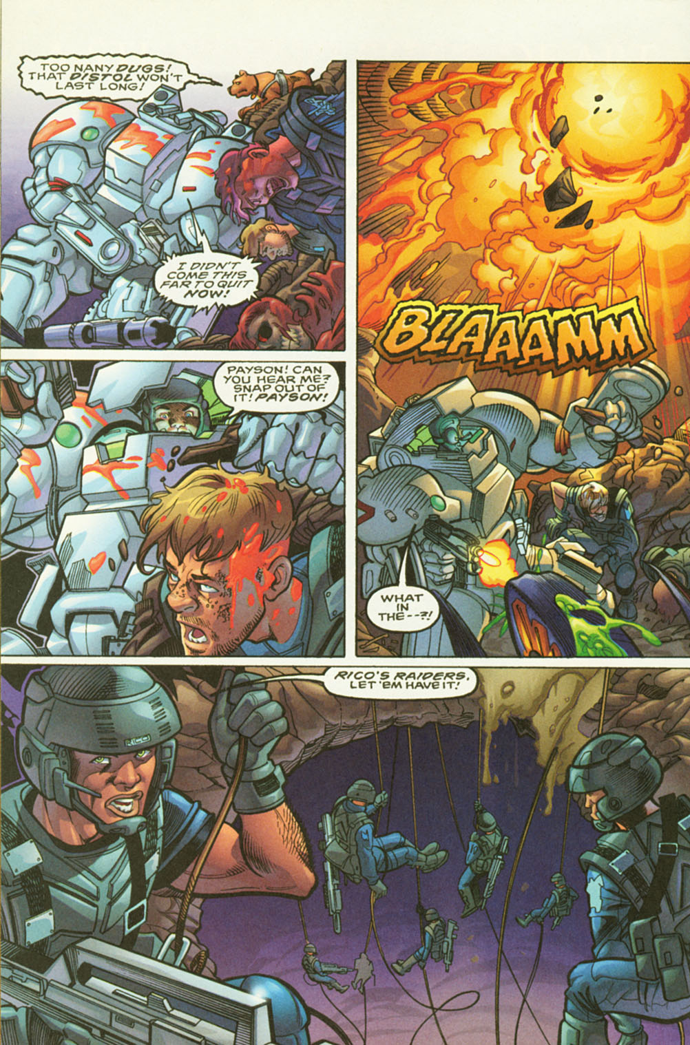 Read online Starship Troopers: Dominant Species comic -  Issue #4 - 15