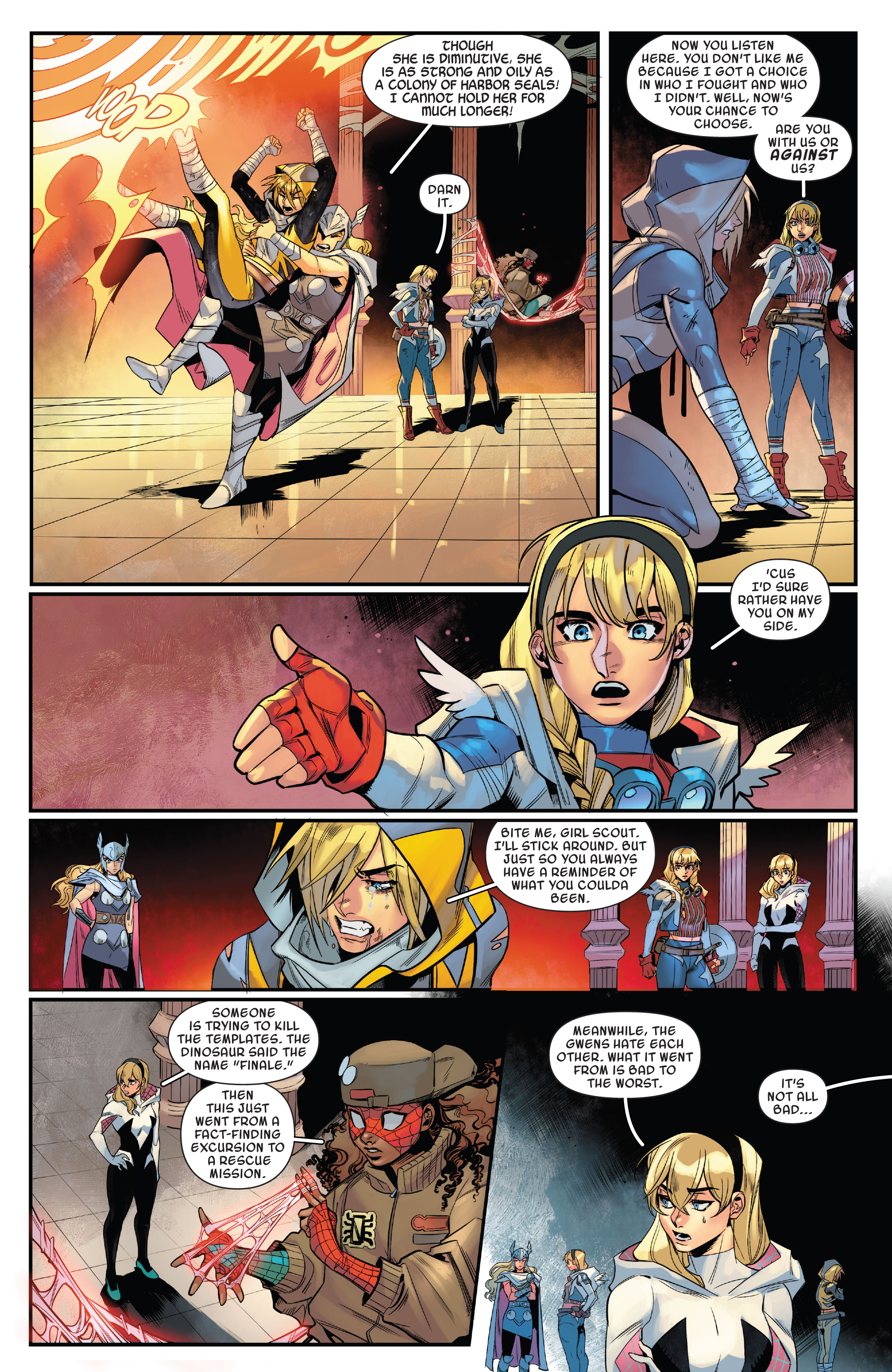 Read online Spider-Gwen: Gwenverse comic -  Issue #2 - 21