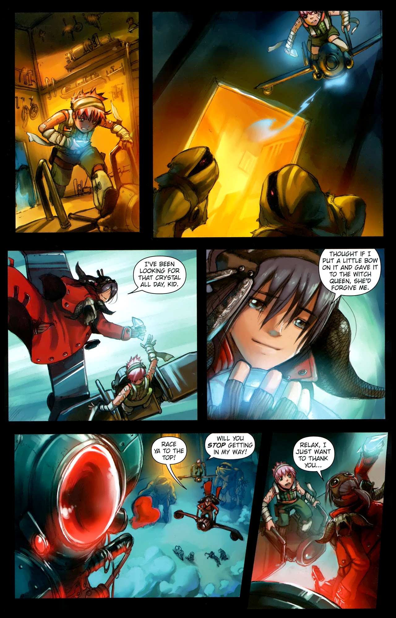 Read online Sky Pirates Of Neo Terra comic -  Issue #5 - 17