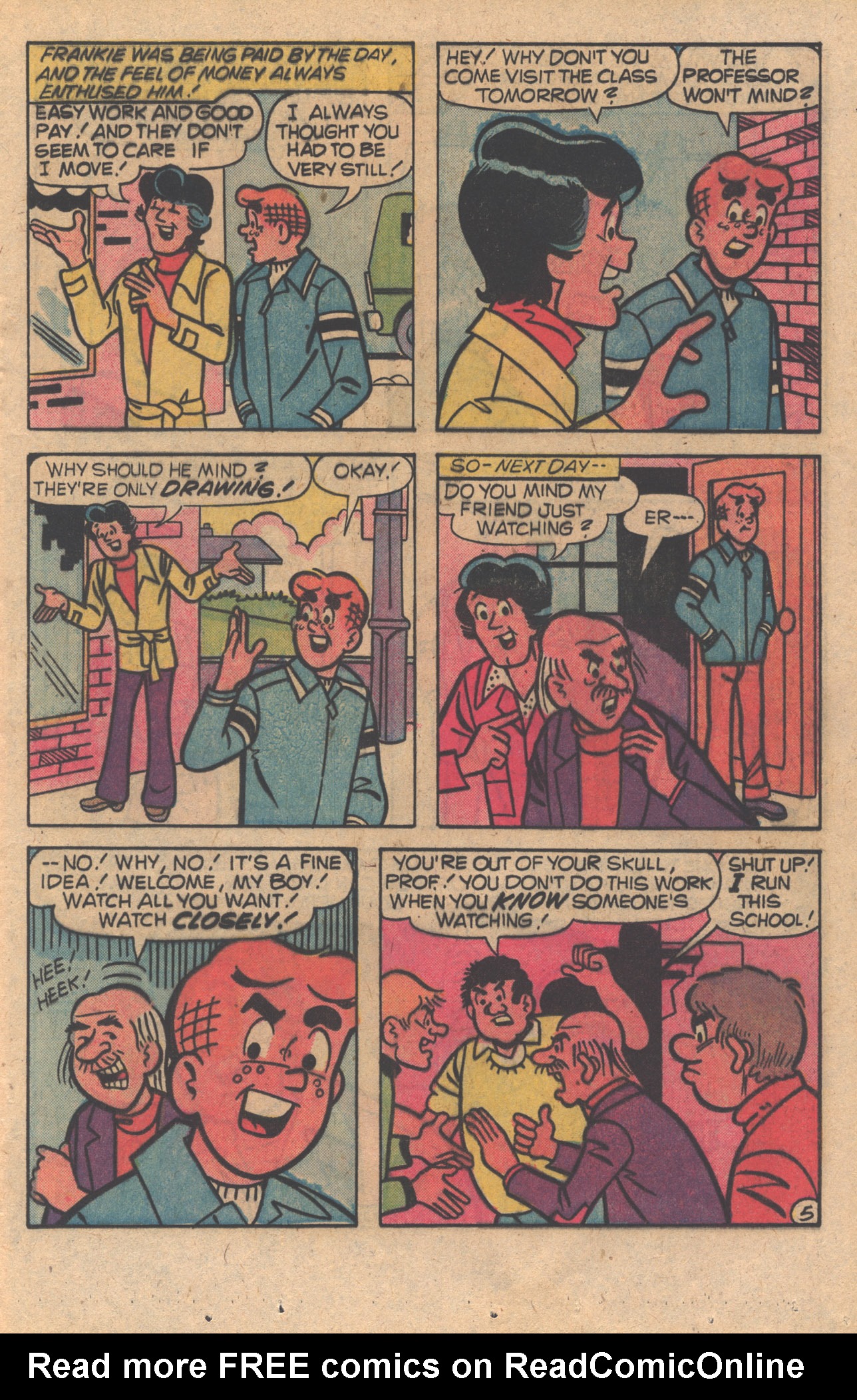 Read online Archie Giant Series Magazine comic -  Issue #468 - 17