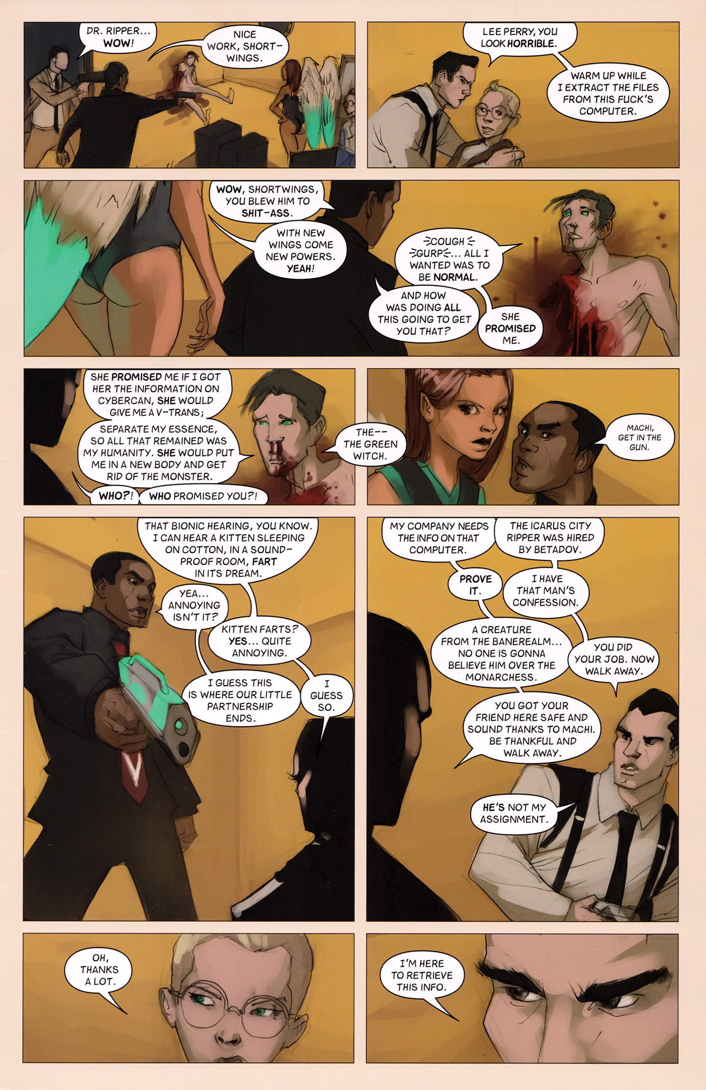 Read online Vescell comic -  Issue #6 - 27