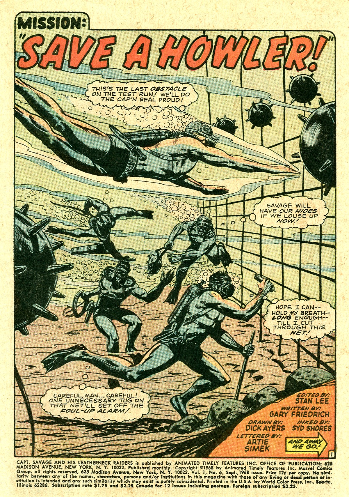 Read online Captain Savage and his Leatherneck Raiders comic -  Issue #6 - 3