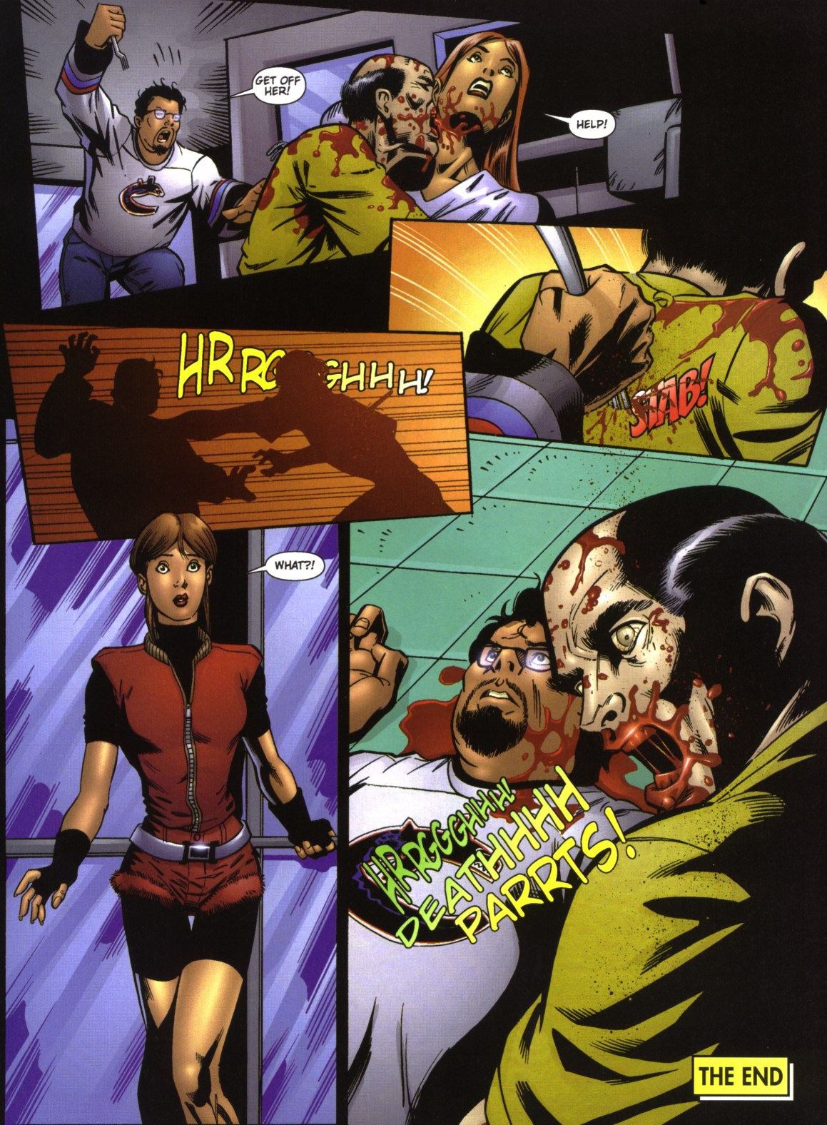 Read online Resident Evil (1998) comic -  Issue #5 - 32