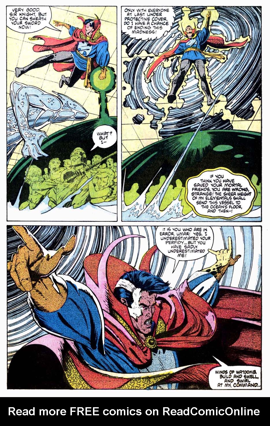 Read online Doctor Strange (1974) comic -  Issue #69 - 21
