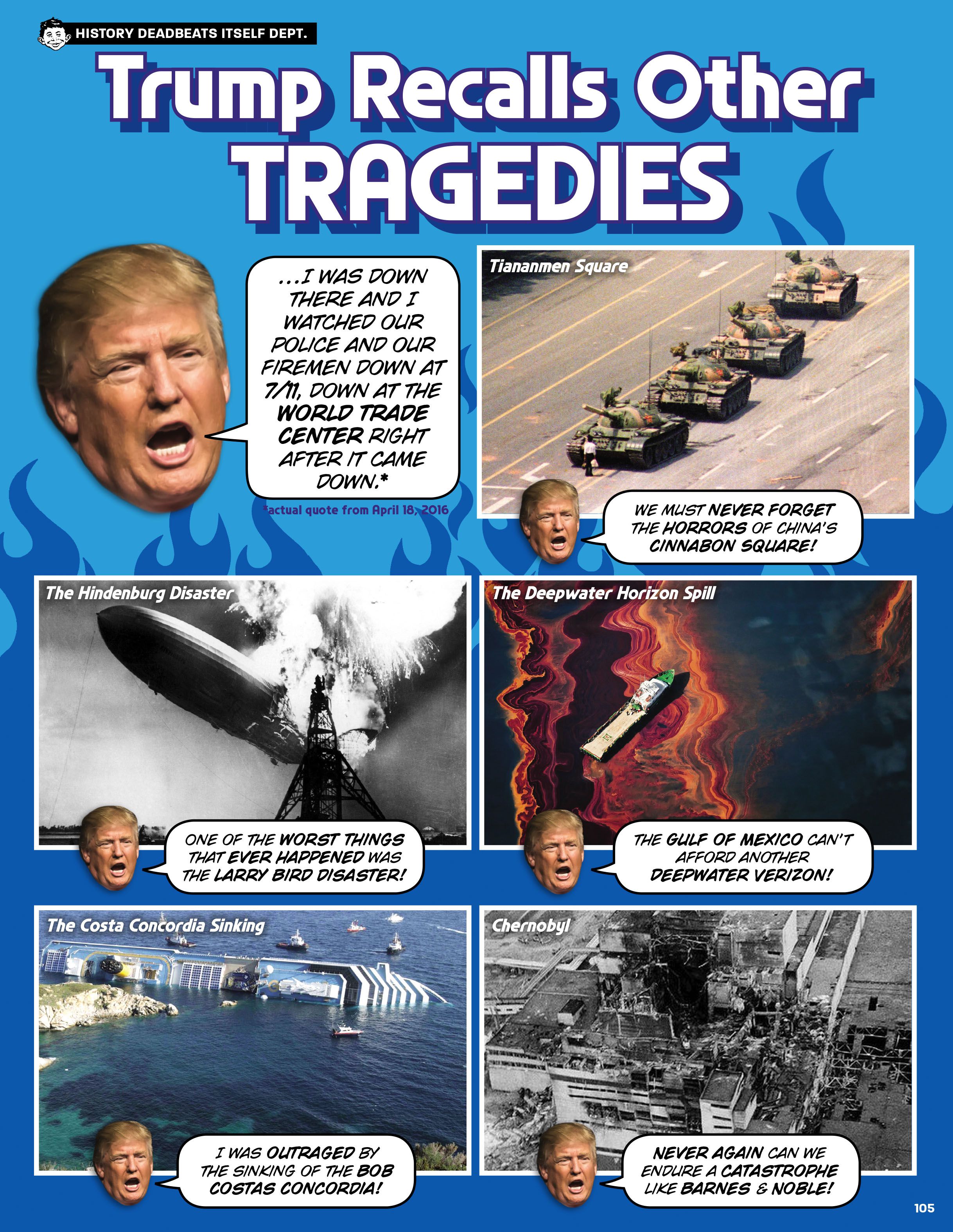 Read online MAD About Trump: A Brilliant Look at Our Brainless President comic -  Issue # TPB - 108