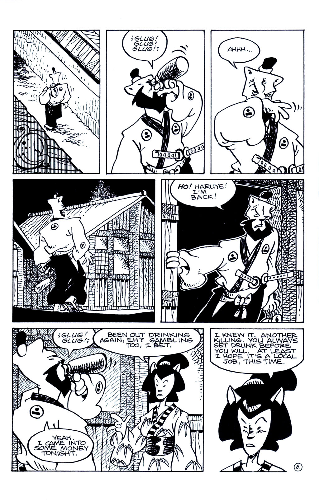 Read online Usagi Yojimbo (1996) comic -  Issue #95 - 10