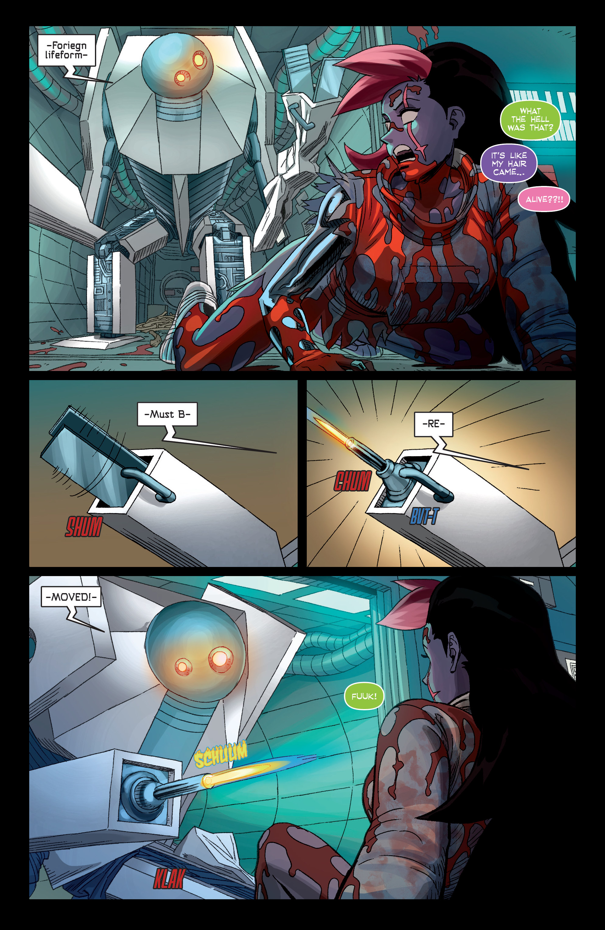 Read online Amalgama: Space Zombie comic -  Issue #1 - 19
