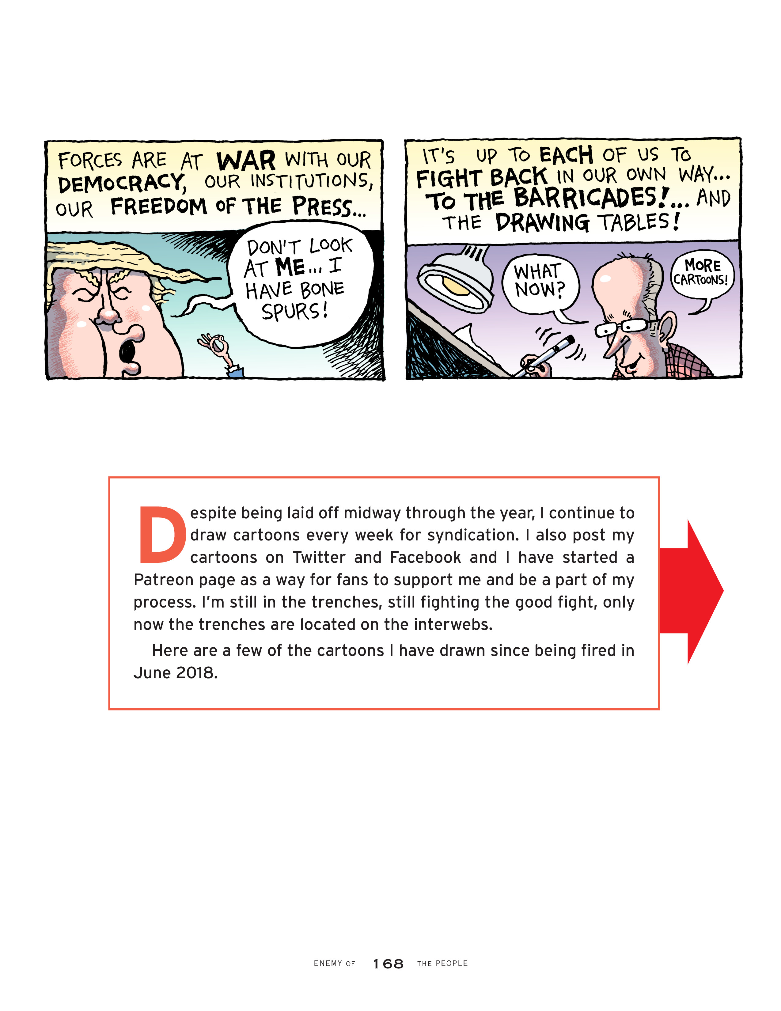 Read online Enemy of the People: A Cartoonist's Journey comic -  Issue # TPB (Part 2) - 73