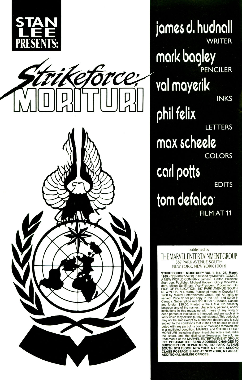 Read online Strikeforce: Morituri comic -  Issue #27 - 2