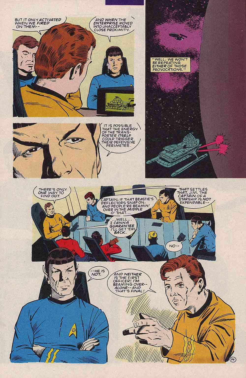 Read online Star Trek (1989) comic -  Issue #59 - 15