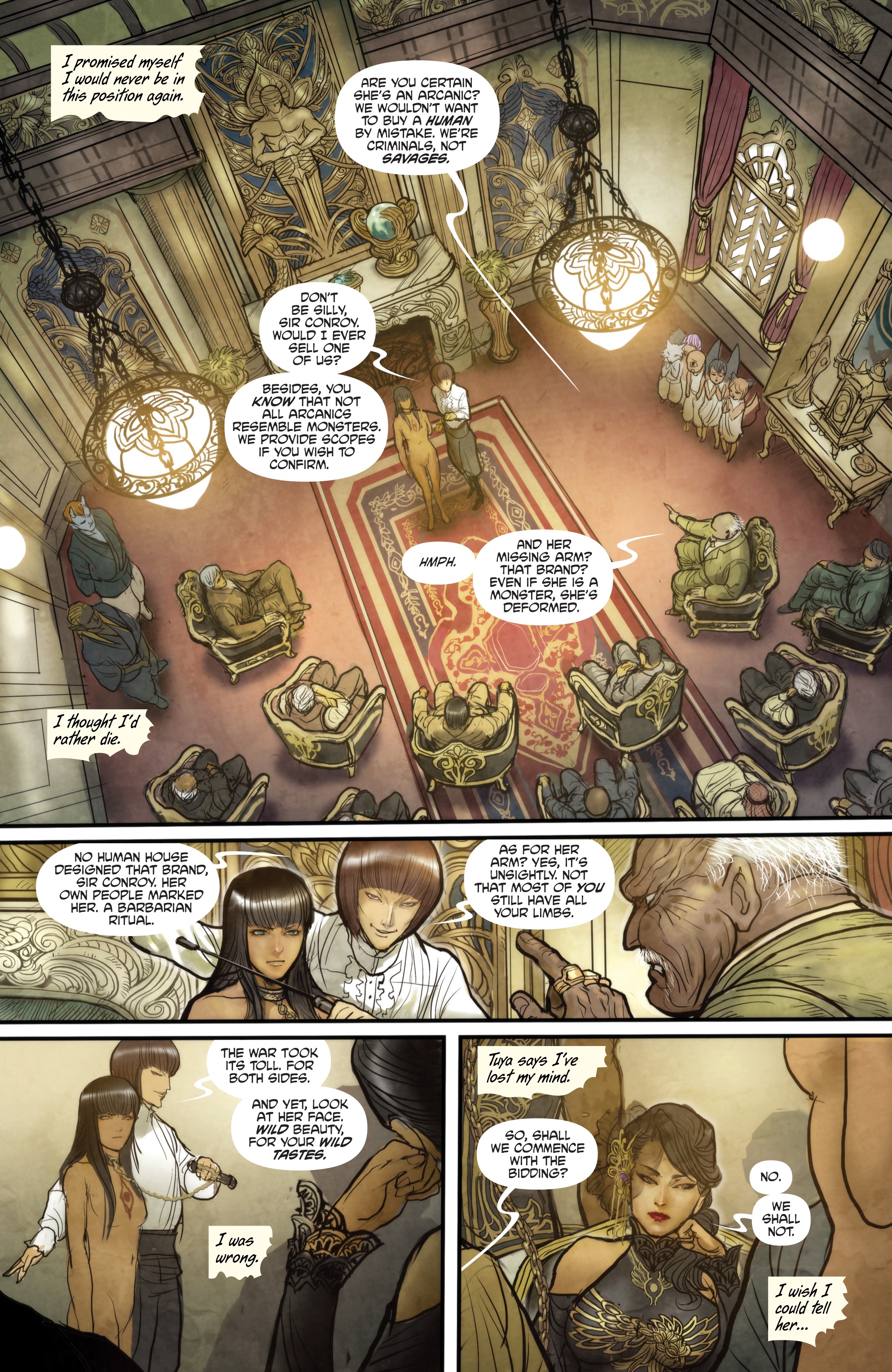 Read online Monstress comic -  Issue #1 - 4