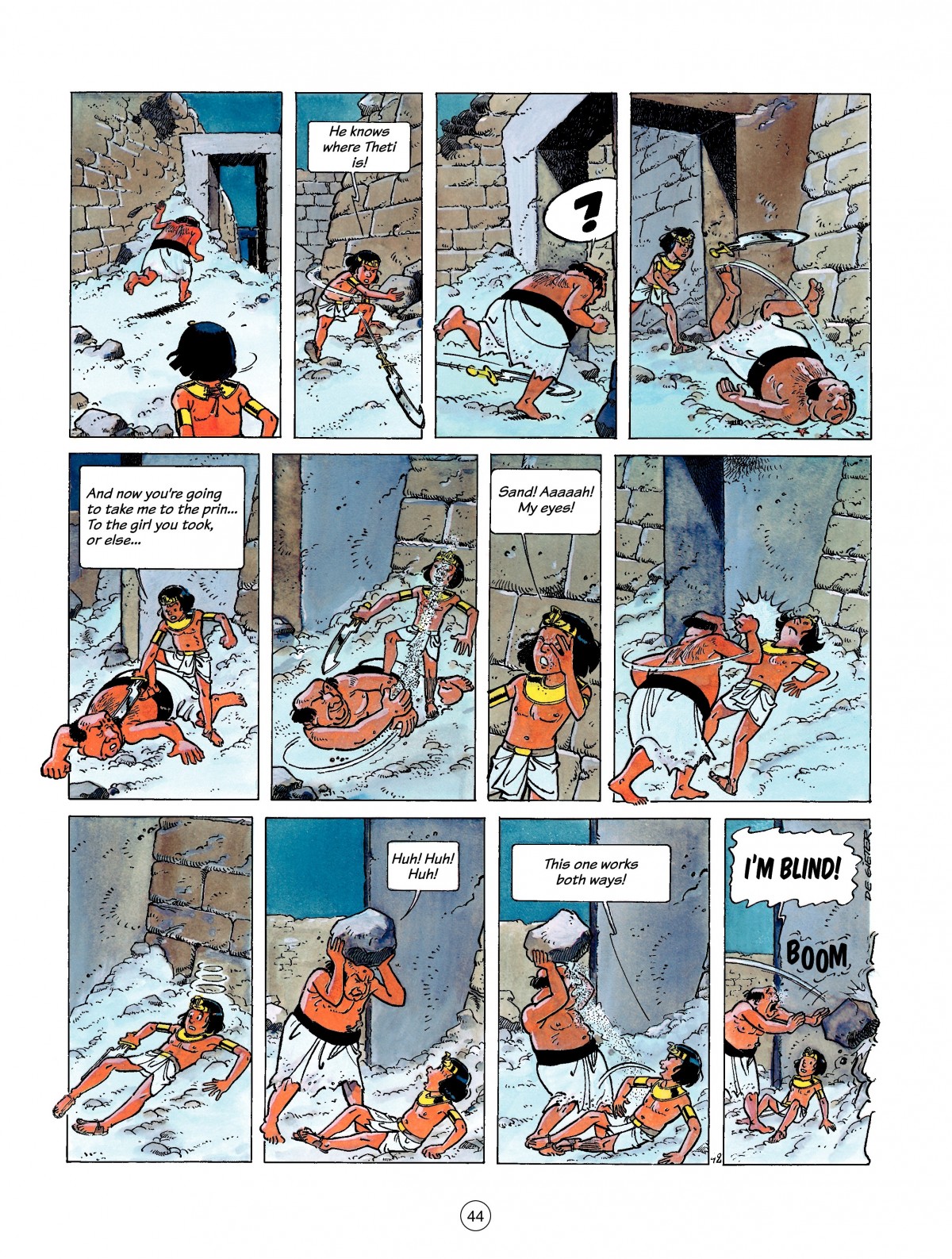 Read online Papyrus comic -  Issue #6 - 44