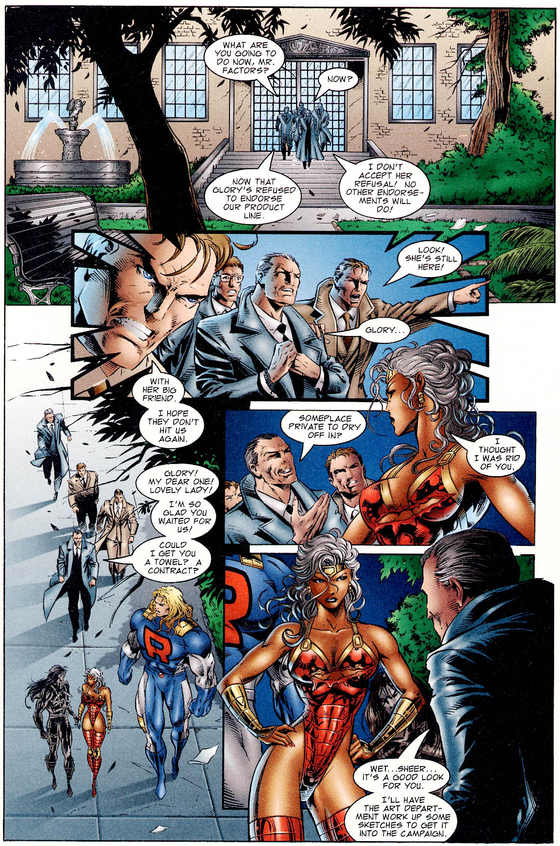 Read online Glory comic -  Issue #2 - 14