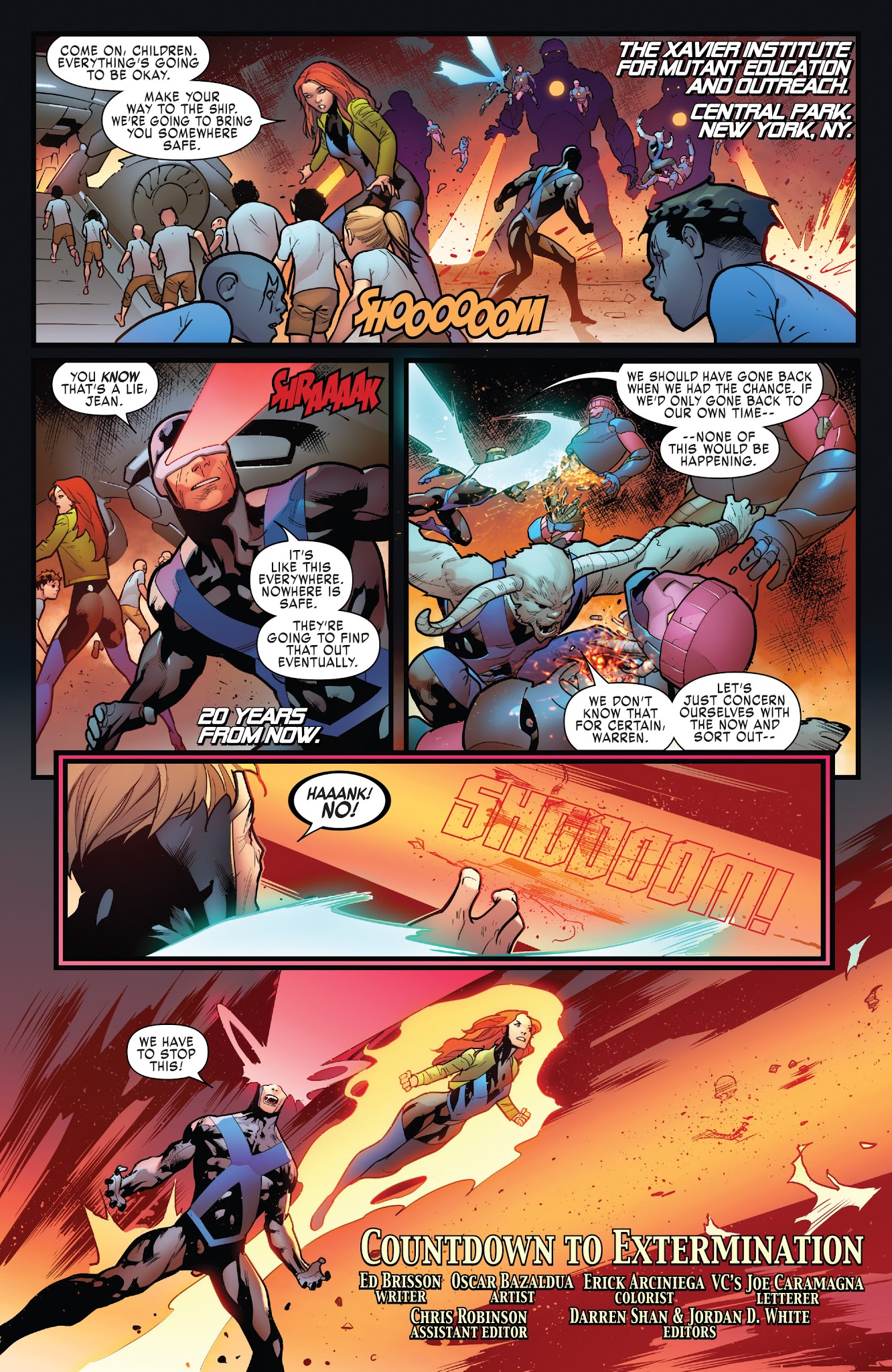 Read online X-Men: Blue comic -  Issue #27 - 23