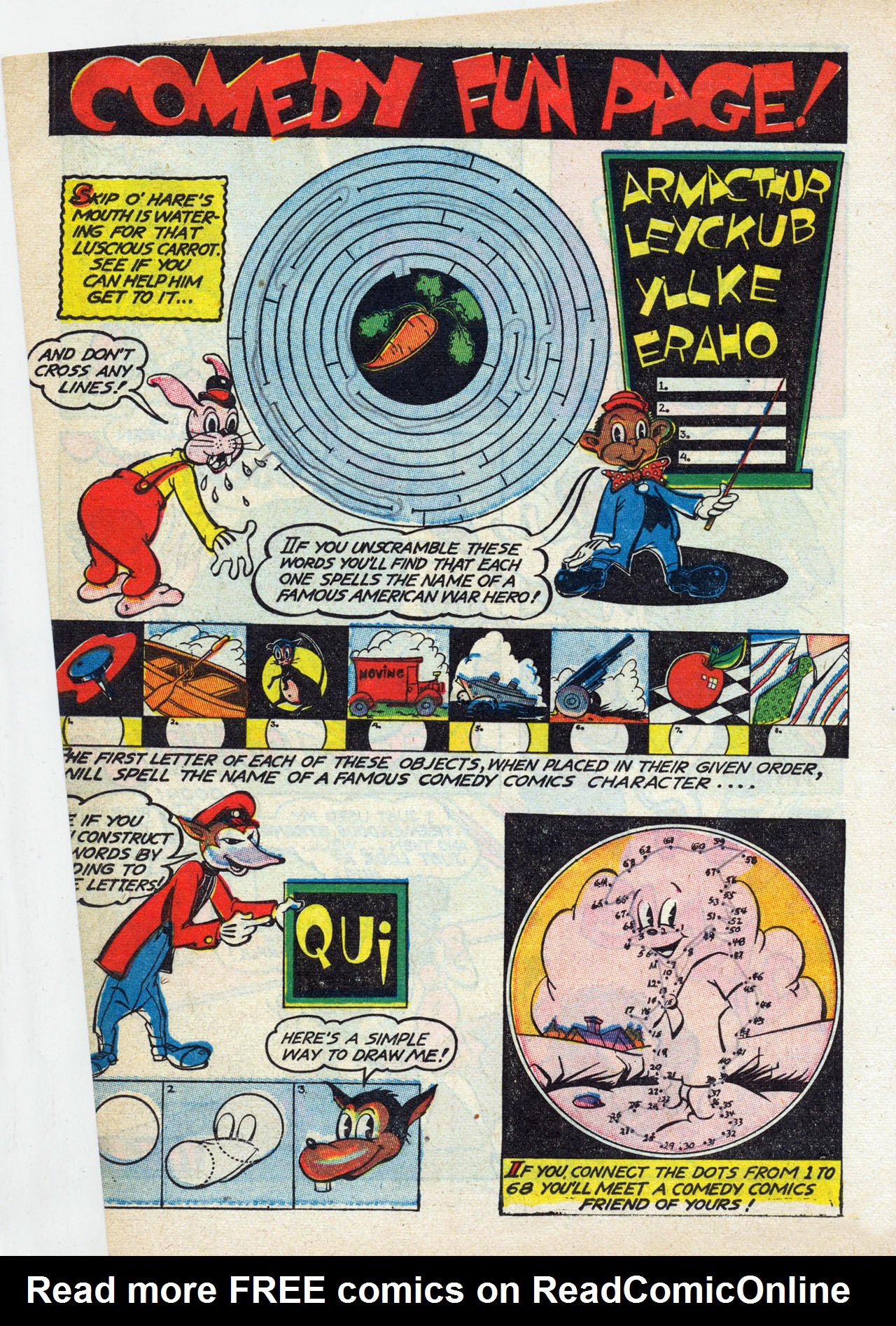 Read online Comedy Comics (1942) comic -  Issue #13 - 27