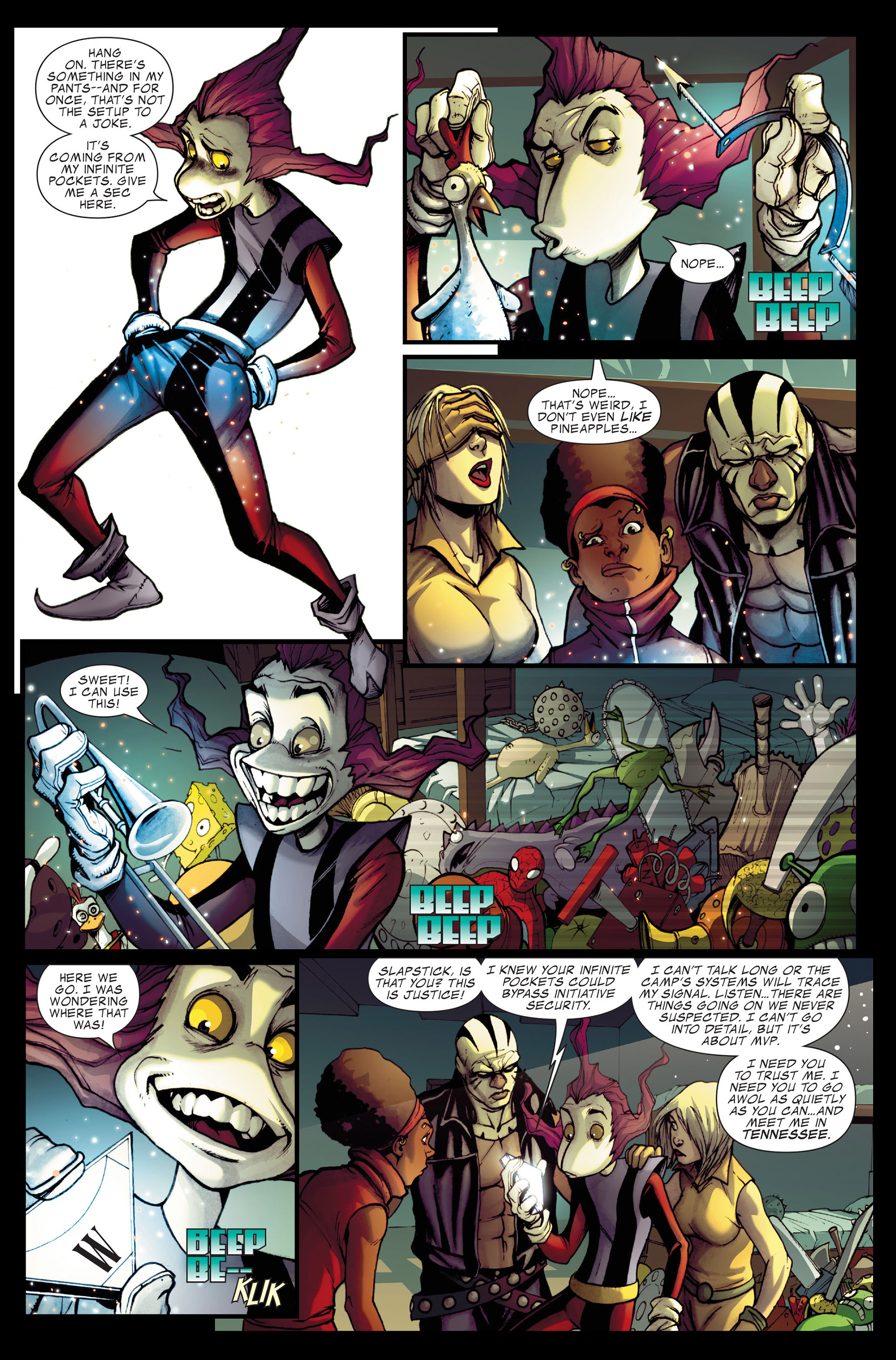 Read online Avengers: The Initiative comic -  Issue #10 - 5