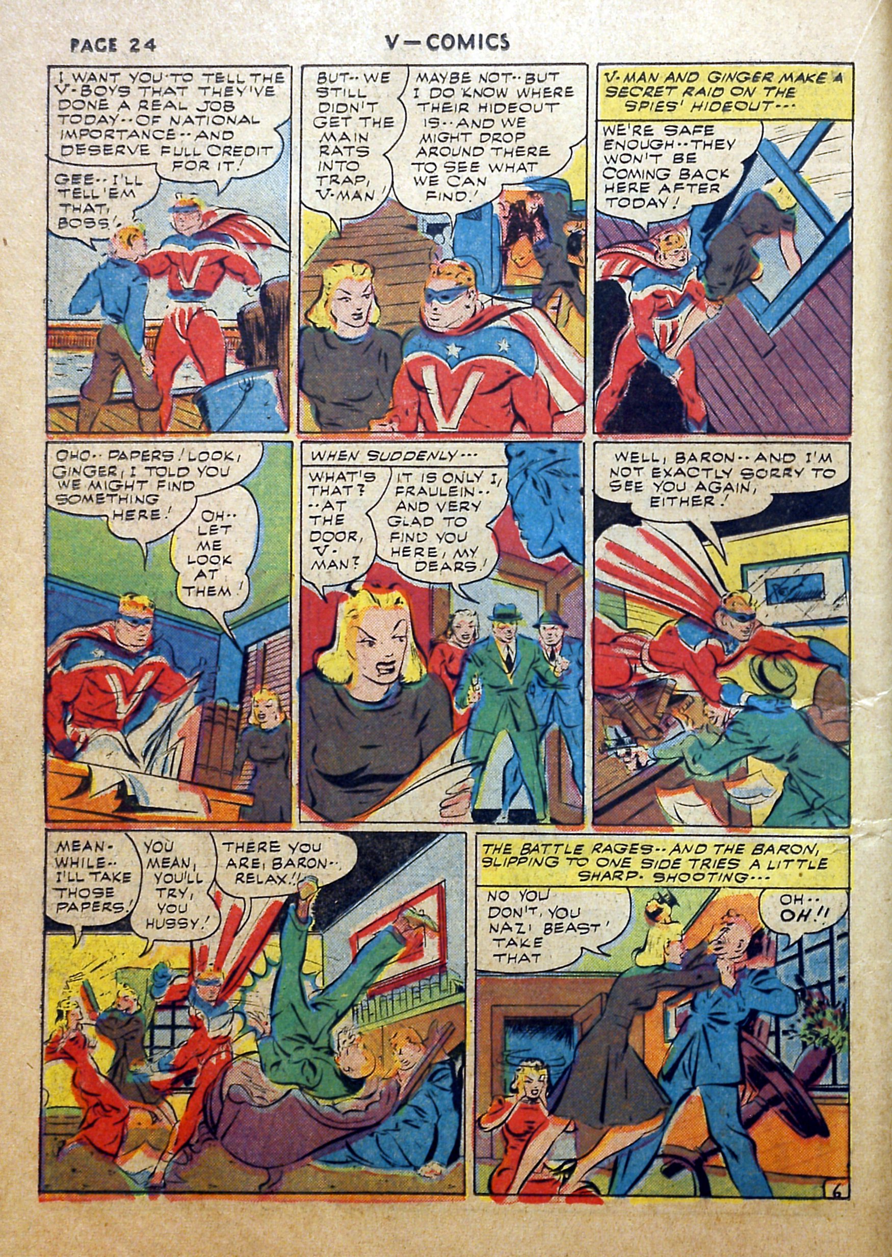 Read online V...- Comics comic -  Issue #2 - 25