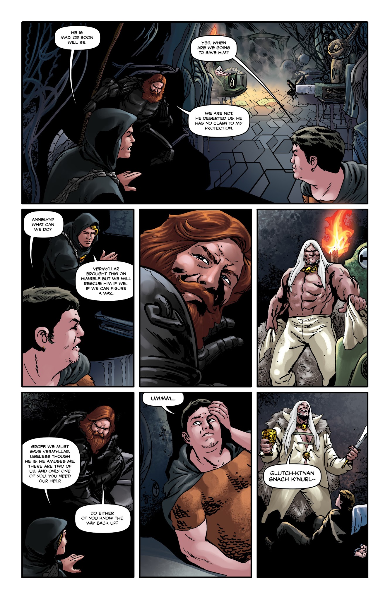 Read online In the House of the Worm comic -  Issue #2 - 19