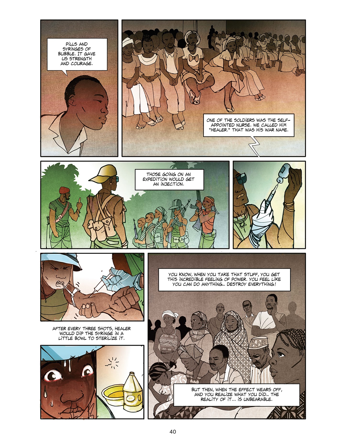 Read online Tamba, Child Soldier comic -  Issue # TPB - 41