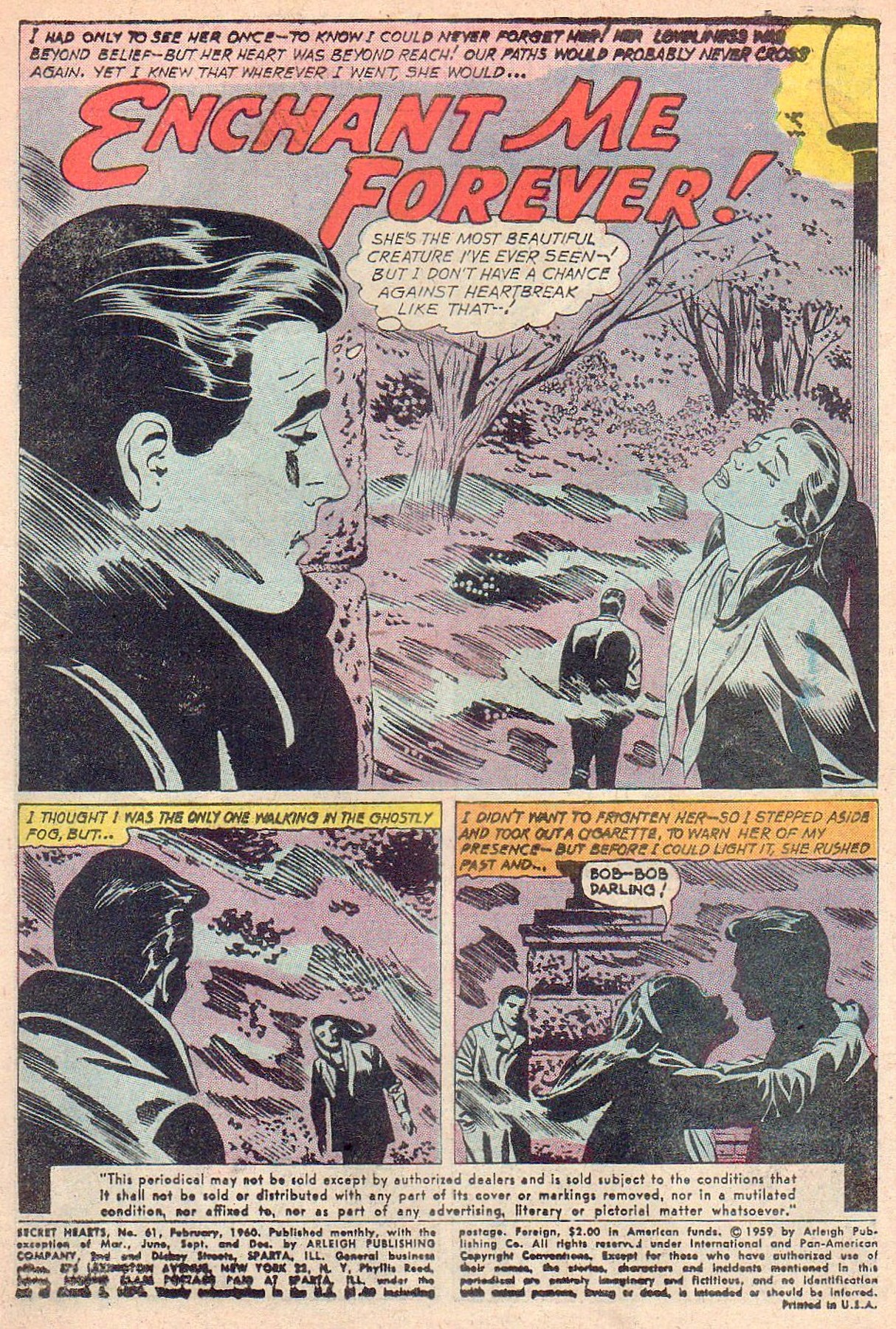 Read online Secret Hearts comic -  Issue #61 - 3