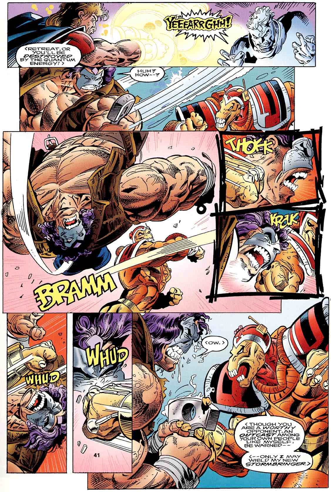 Read online Cosmic Powers Unlimited comic -  Issue #4 - 35