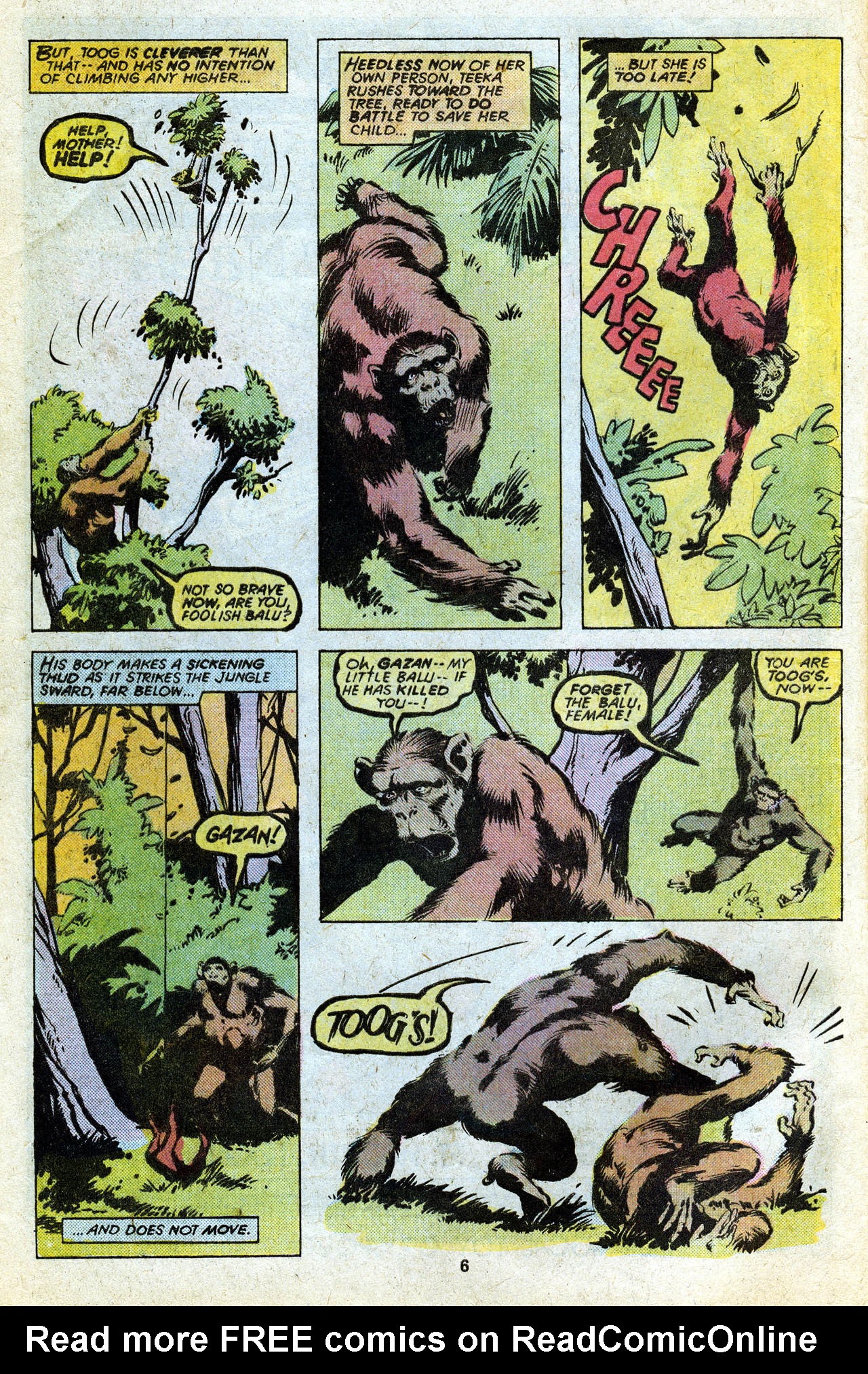 Read online Tarzan (1977) comic -  Issue #14 - 8